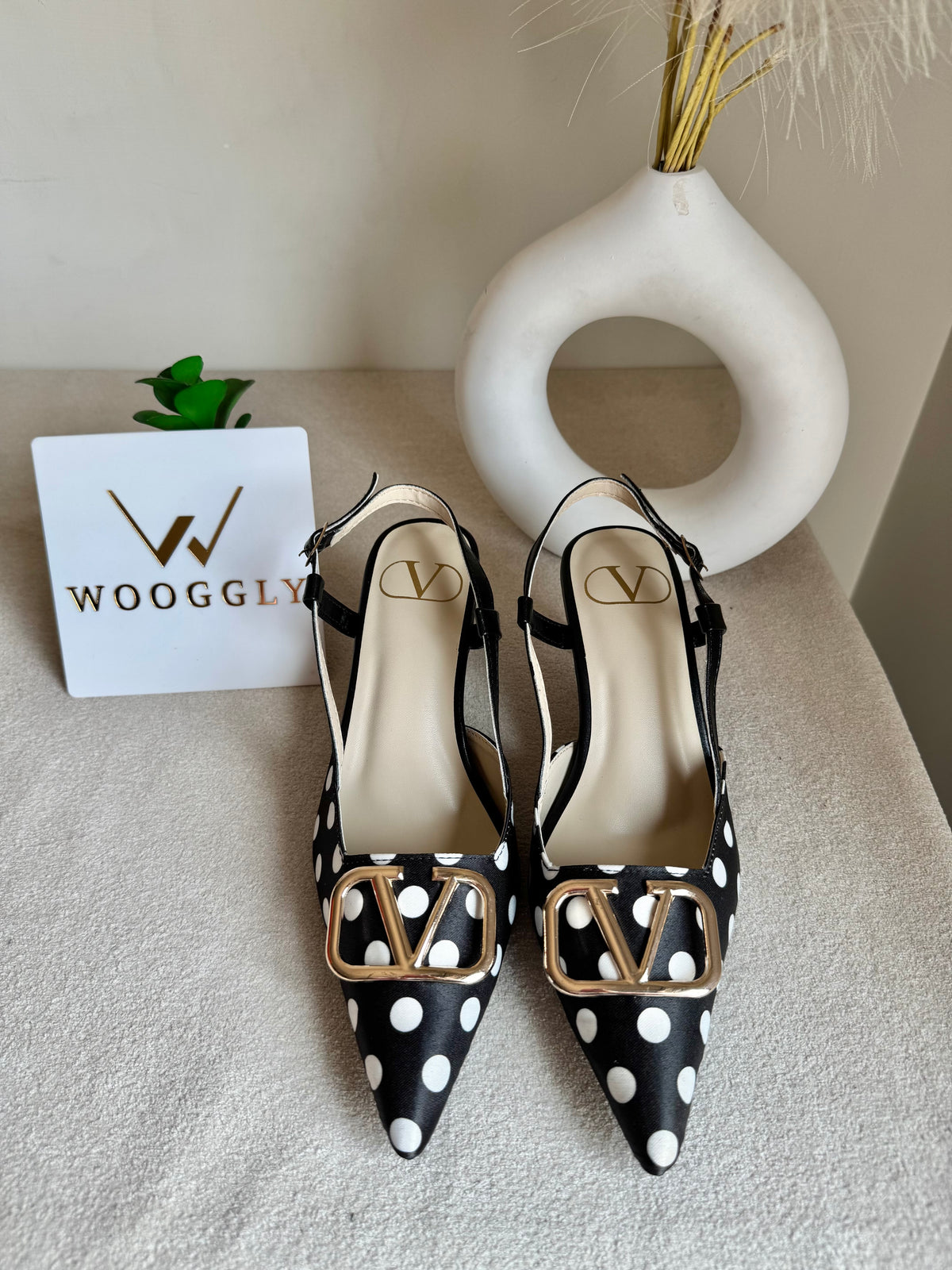 Valentino Polka Heels