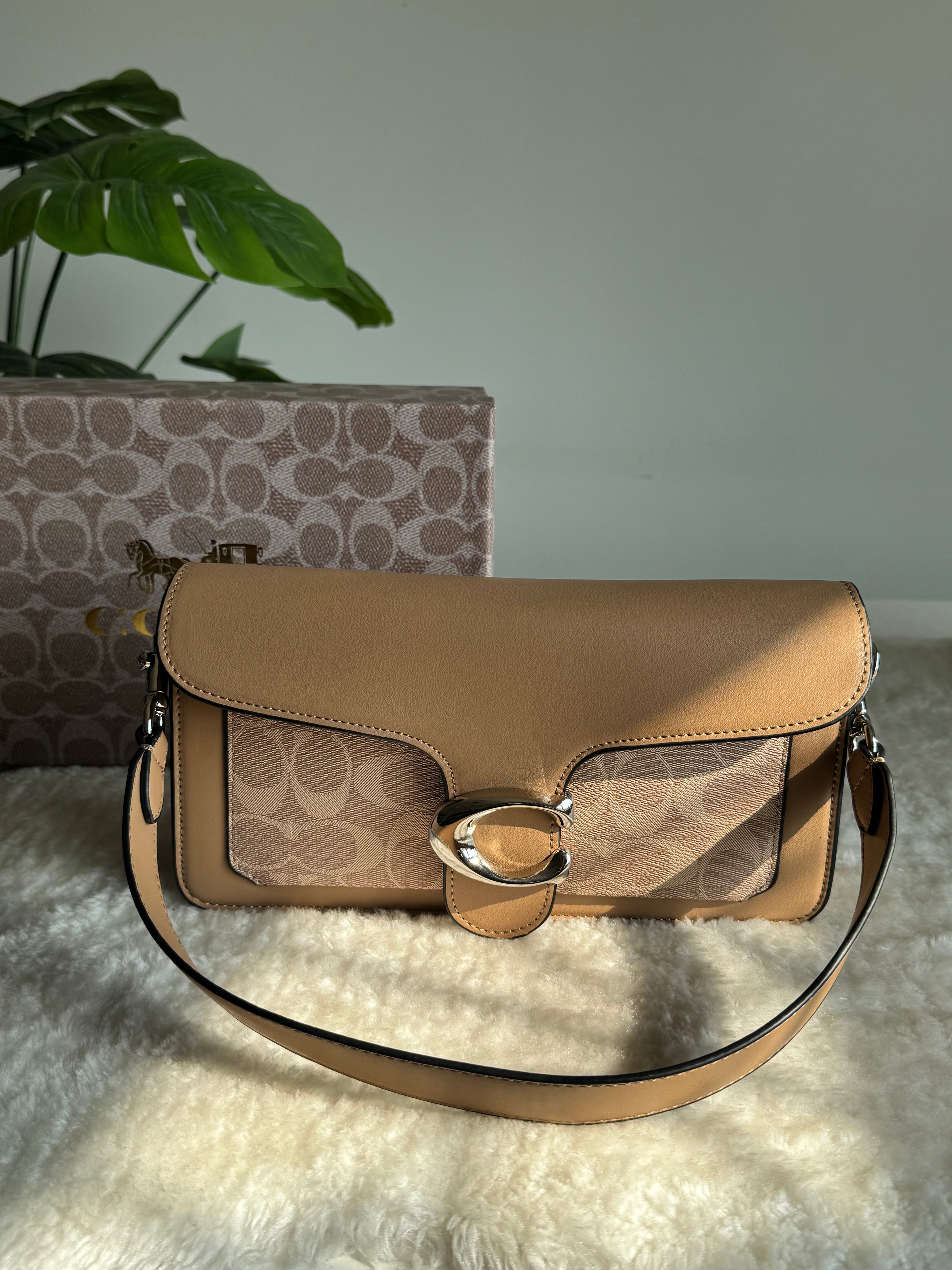COACH TABBY EXCLUSIVE (Beige) - BOX PACKING