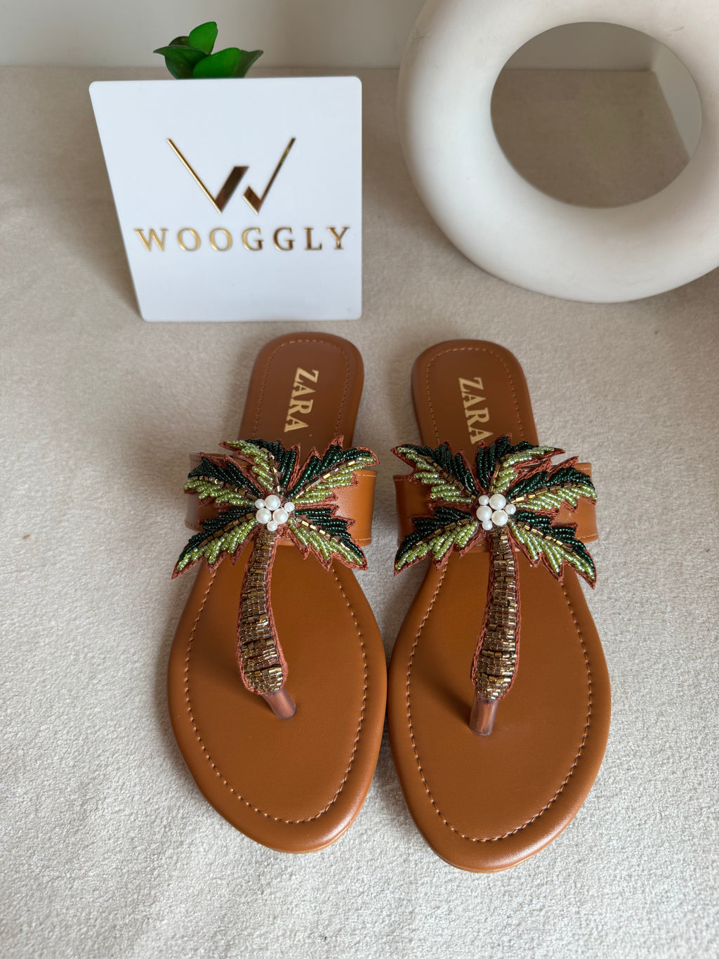 Zara Island Special Flats - Brown