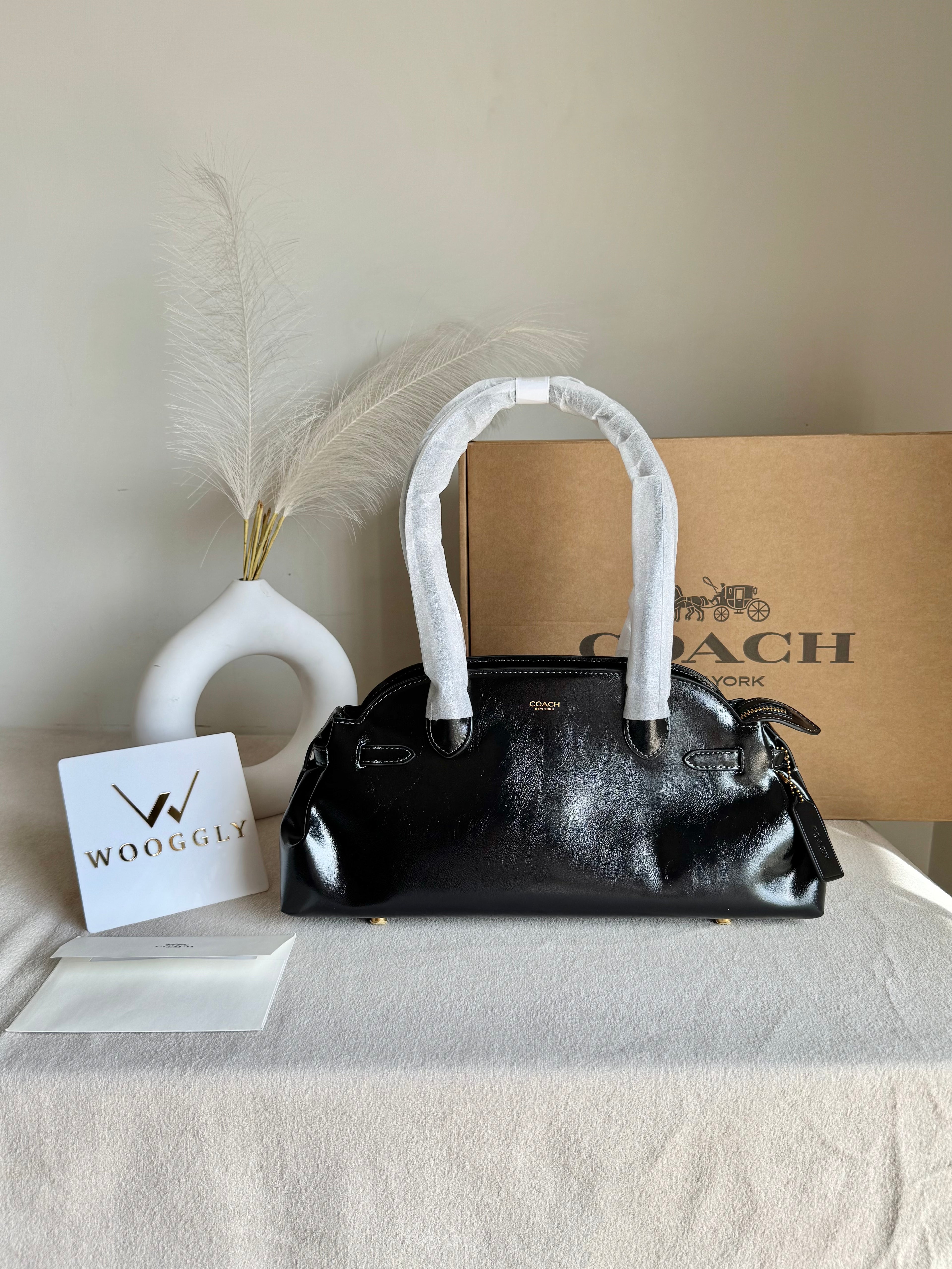 COACH Empire Bag EXTREMELY PREMIUM (Black) - BOX PACKING