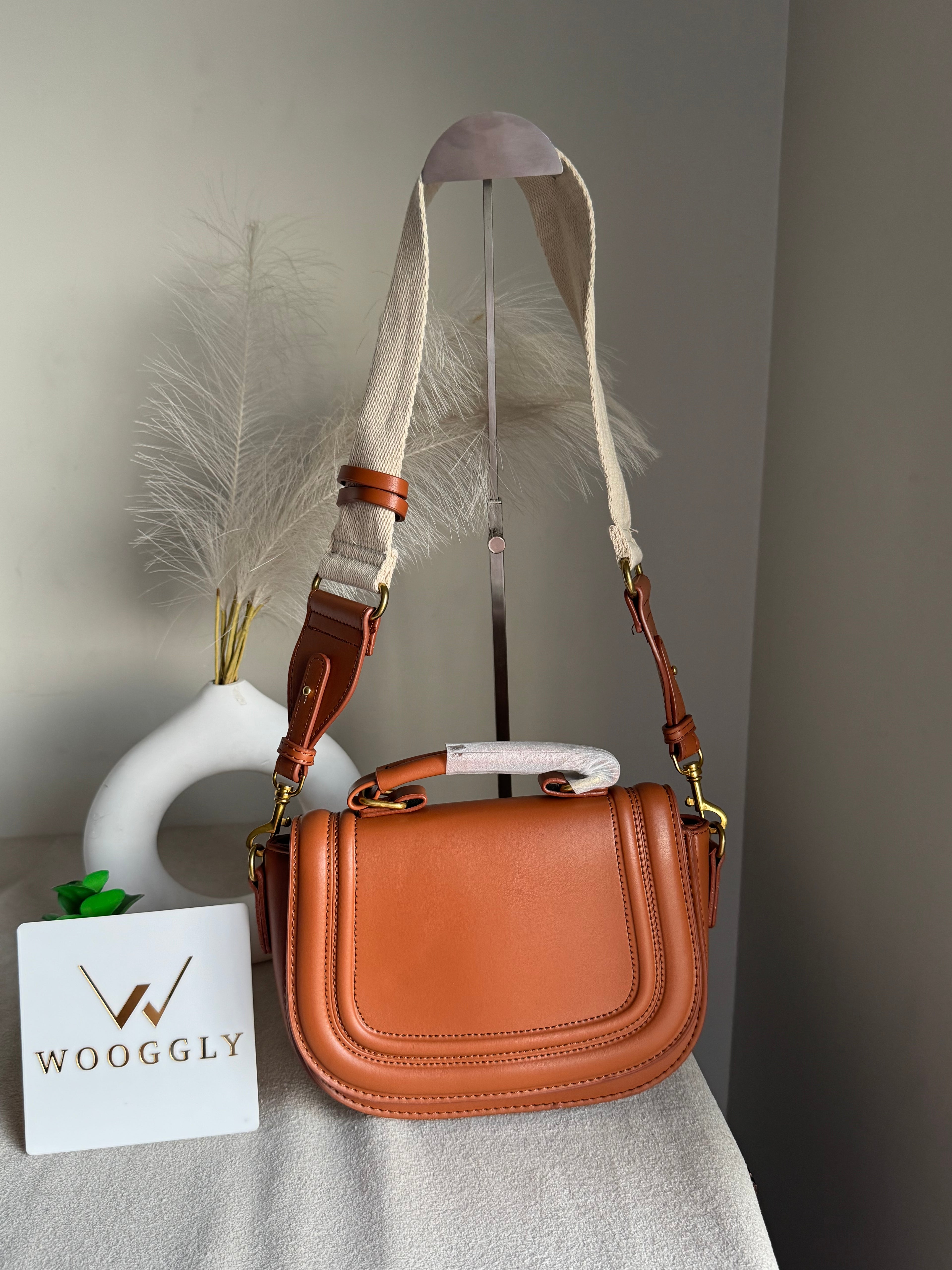 Premium Zara Inspired Bag Brown