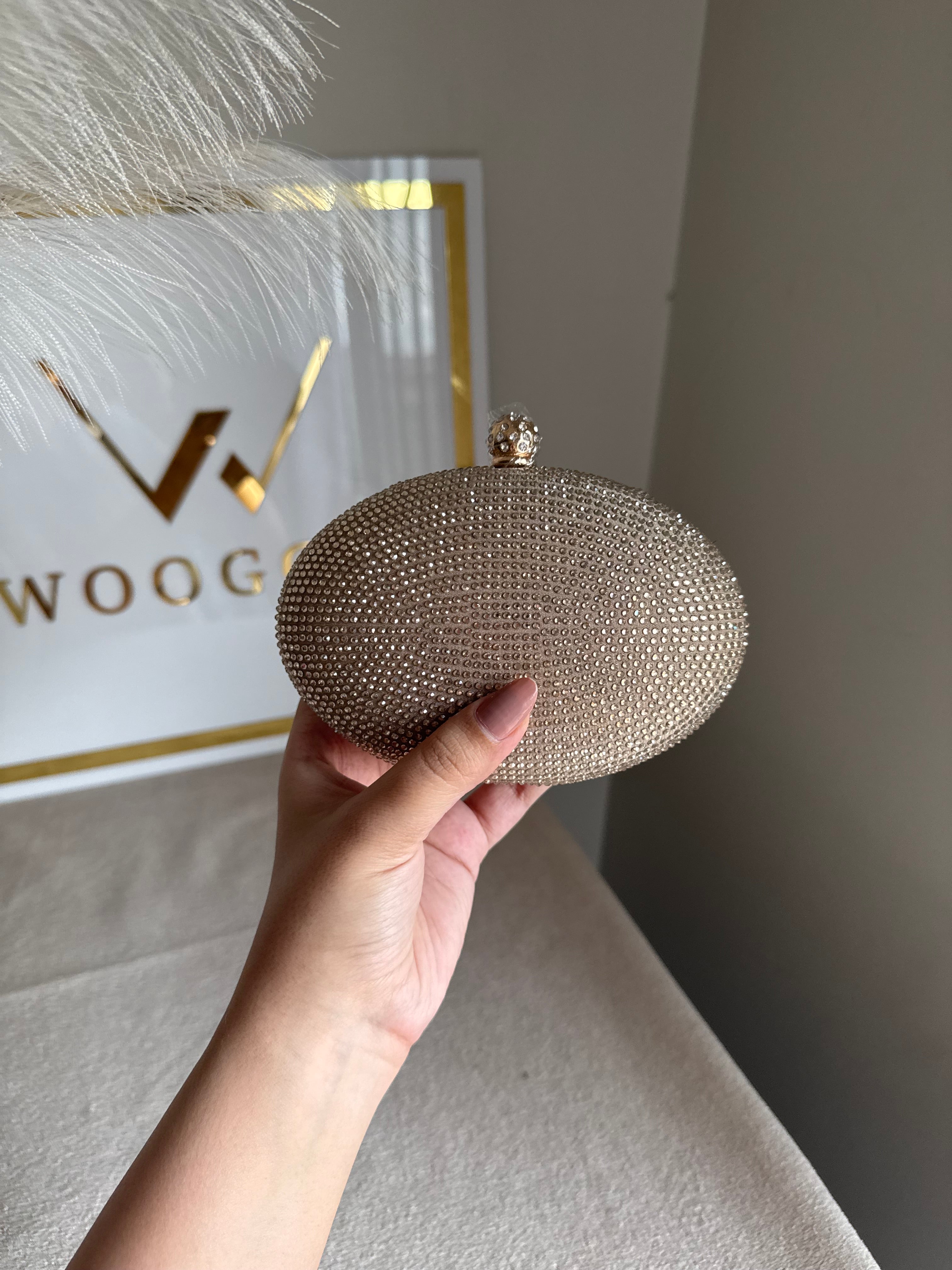 Lyla Clutch - Ivory