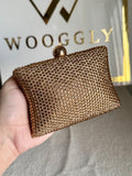 Muse Swarovski Clutch - Champagne