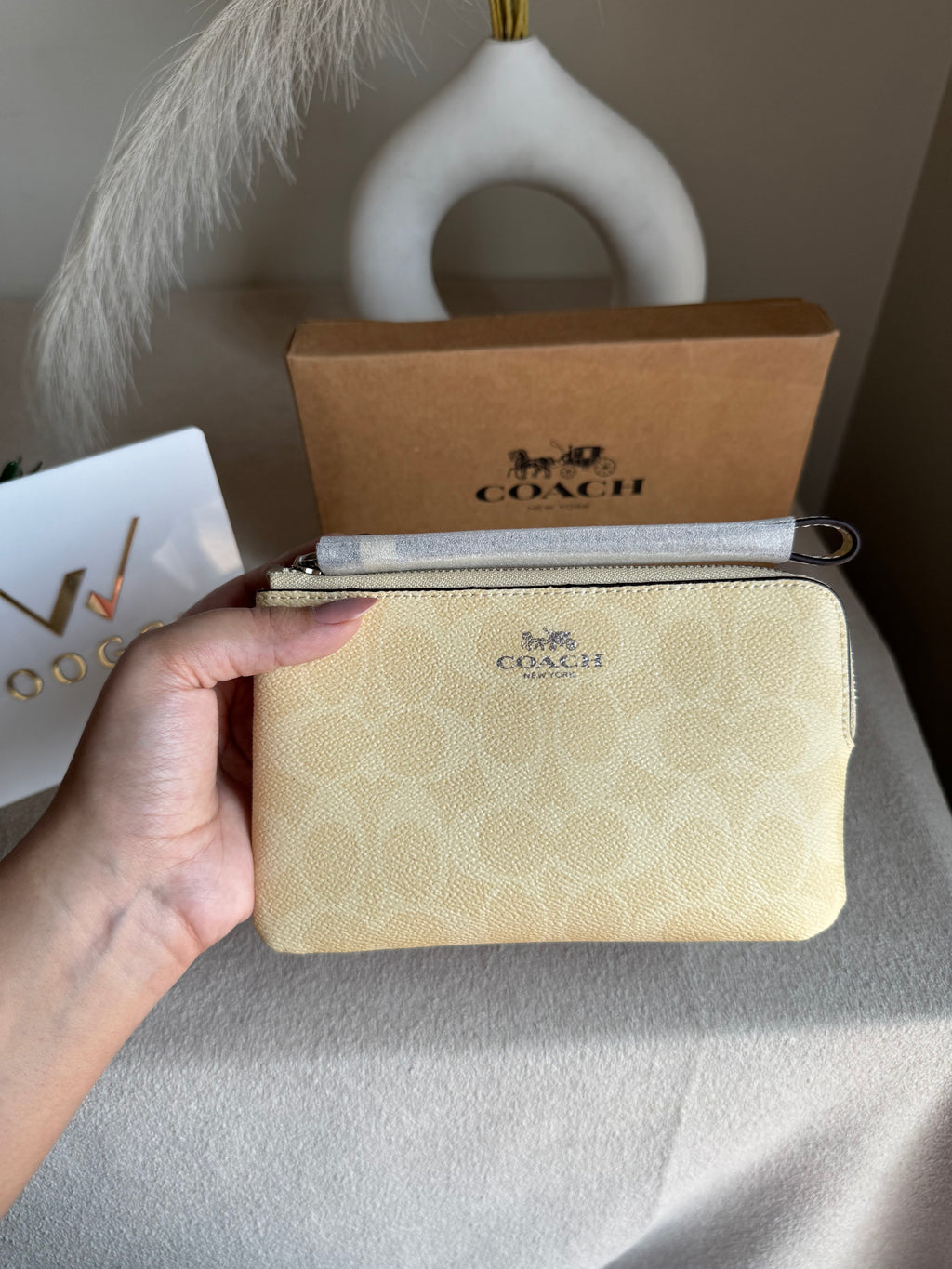 High Quality Wristlet - Butter Yellow