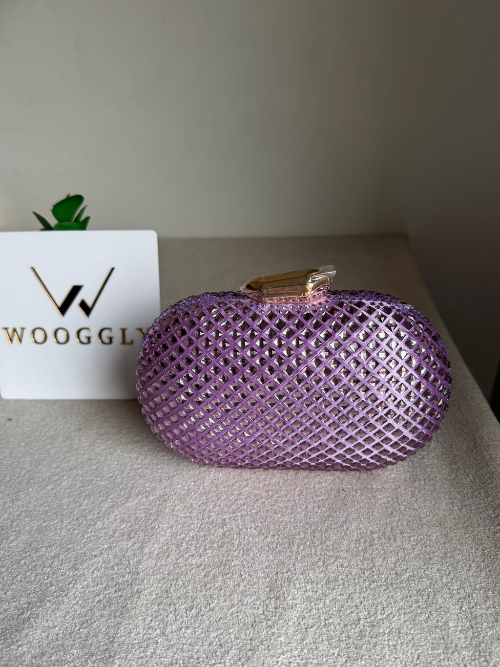 Belle Clutch Lilac