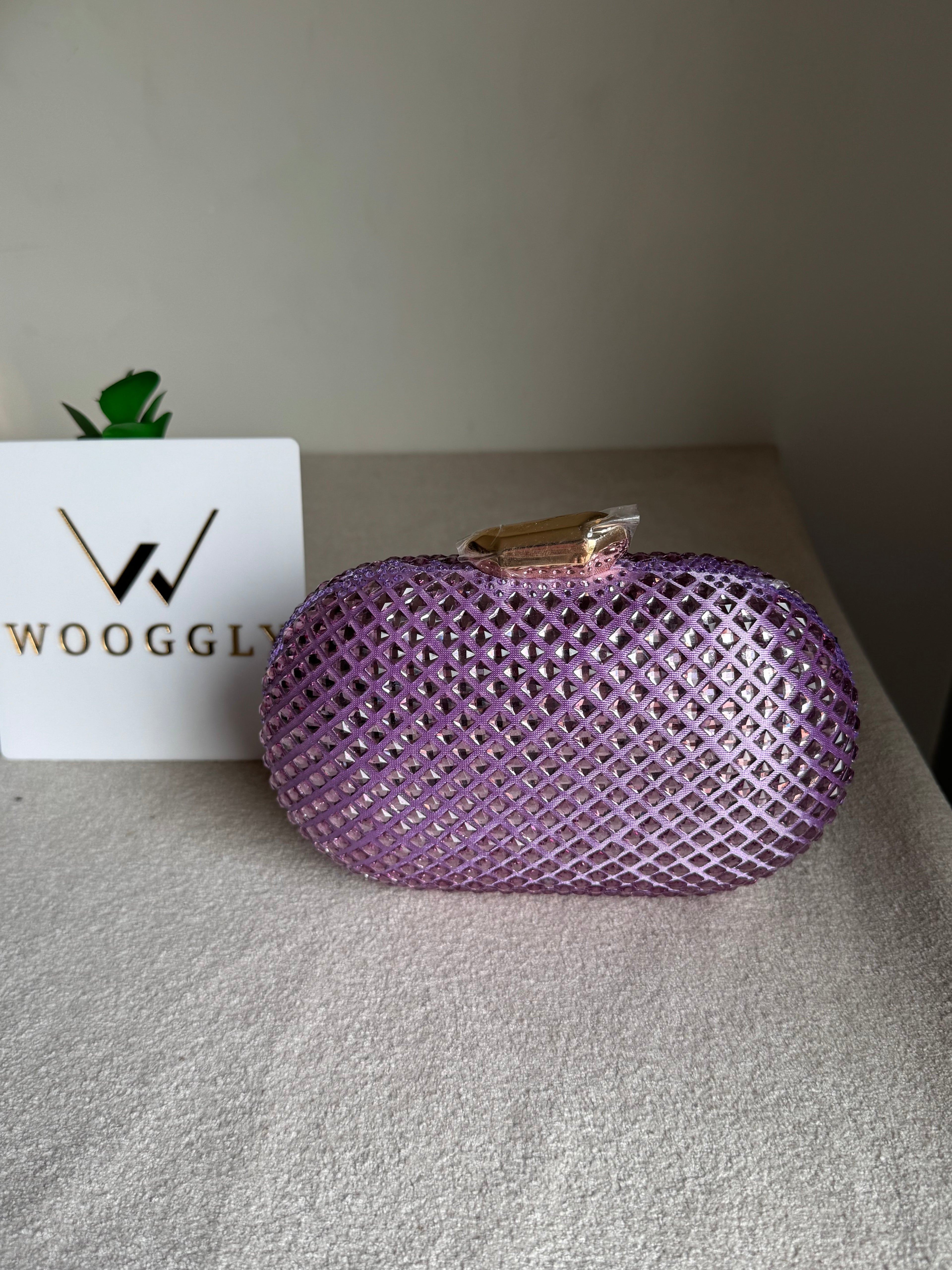 Belle Clutch Lilac
