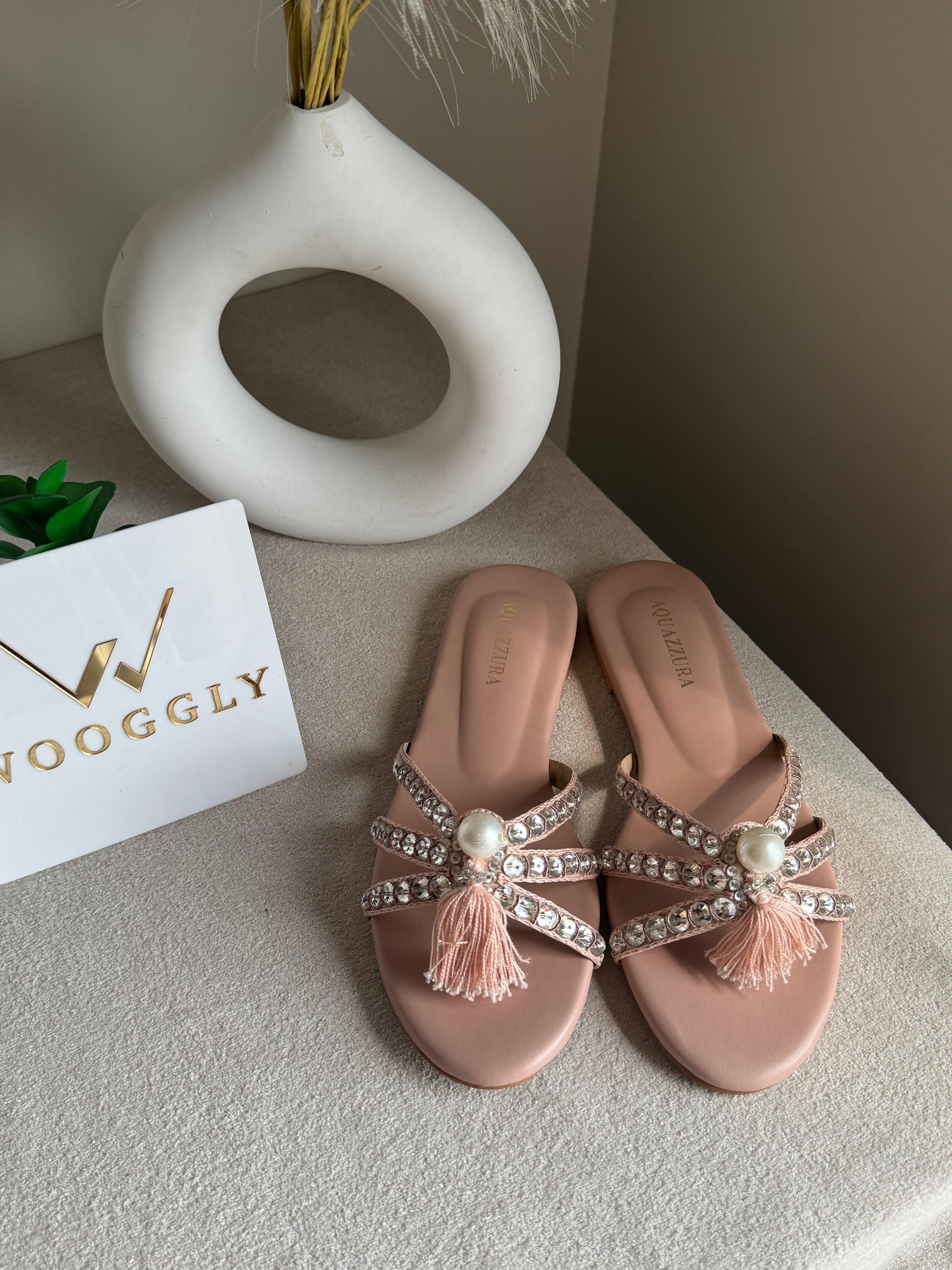 Angel Slides - Tea Pink