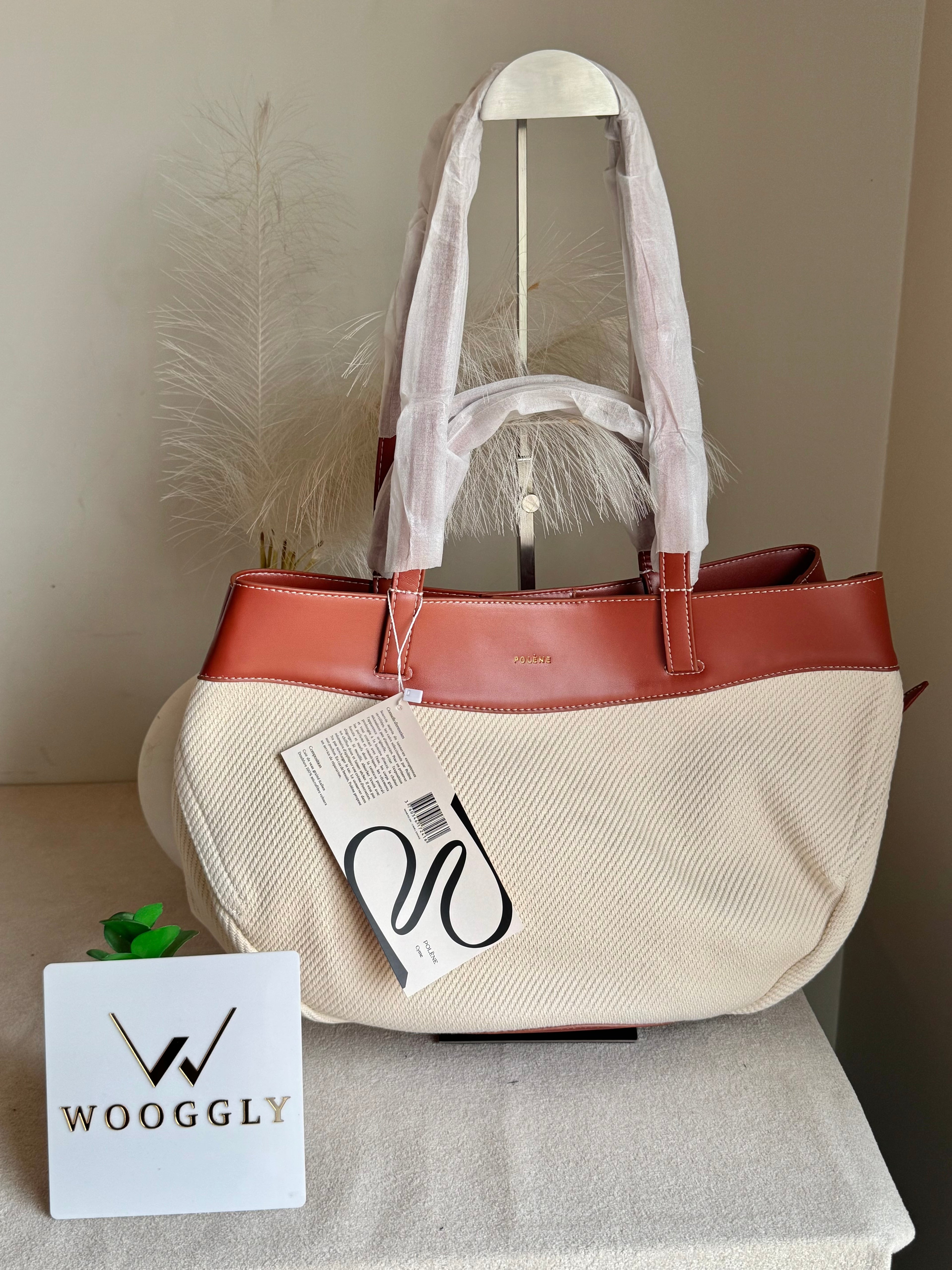 Polene Cyme - Cream with Brown