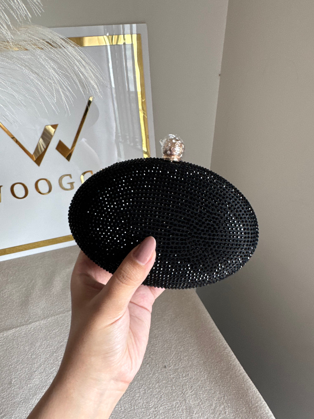 Lyla Clutch - Black
