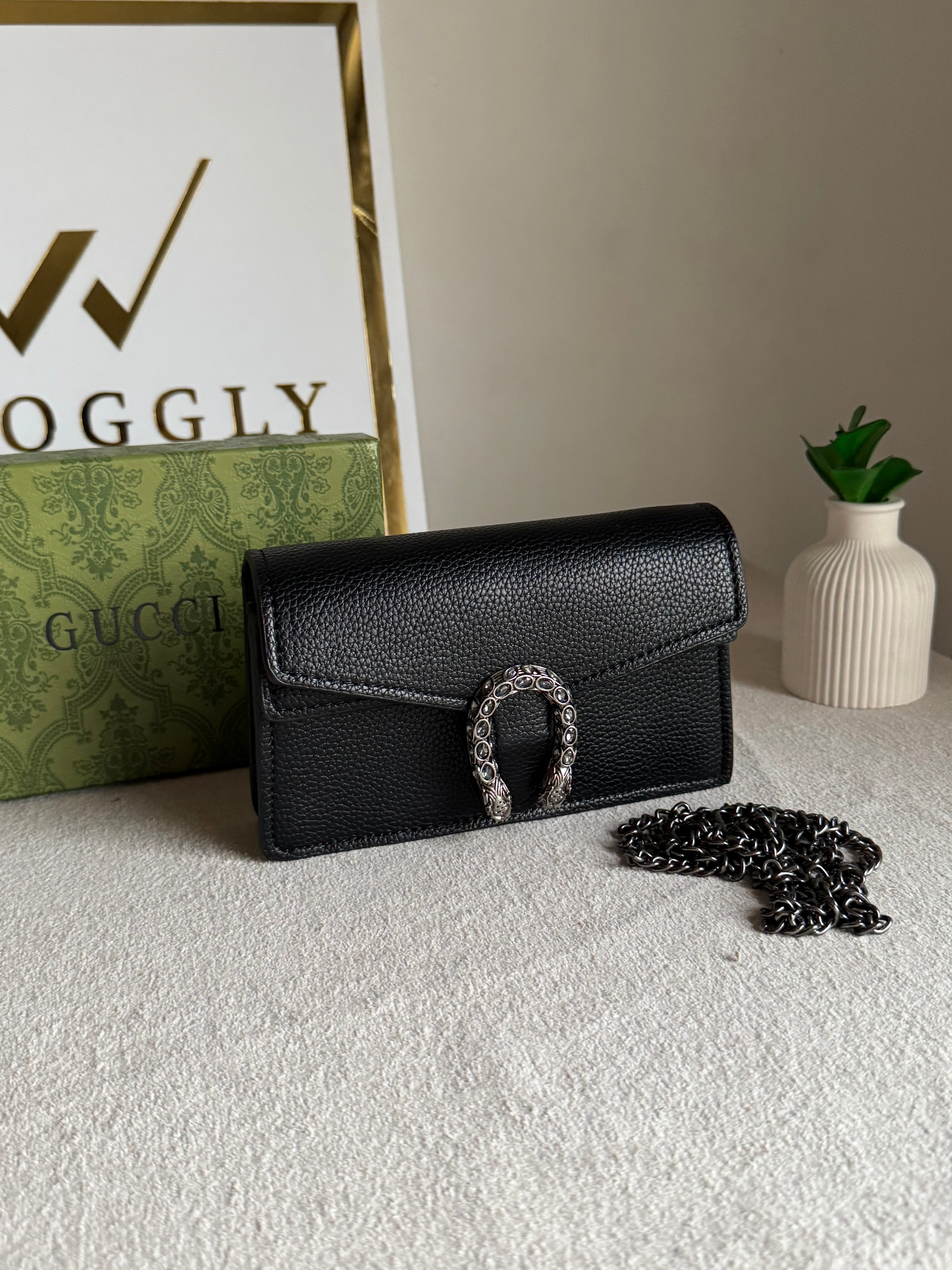 Viral Mini Gucci Bag Black - Box Packing