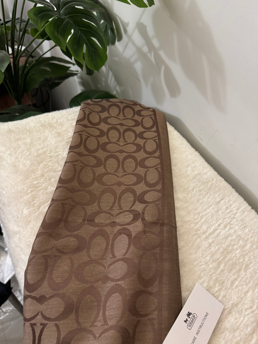 ALL SEASON Coach Branded Stoller - Chocolate Brown