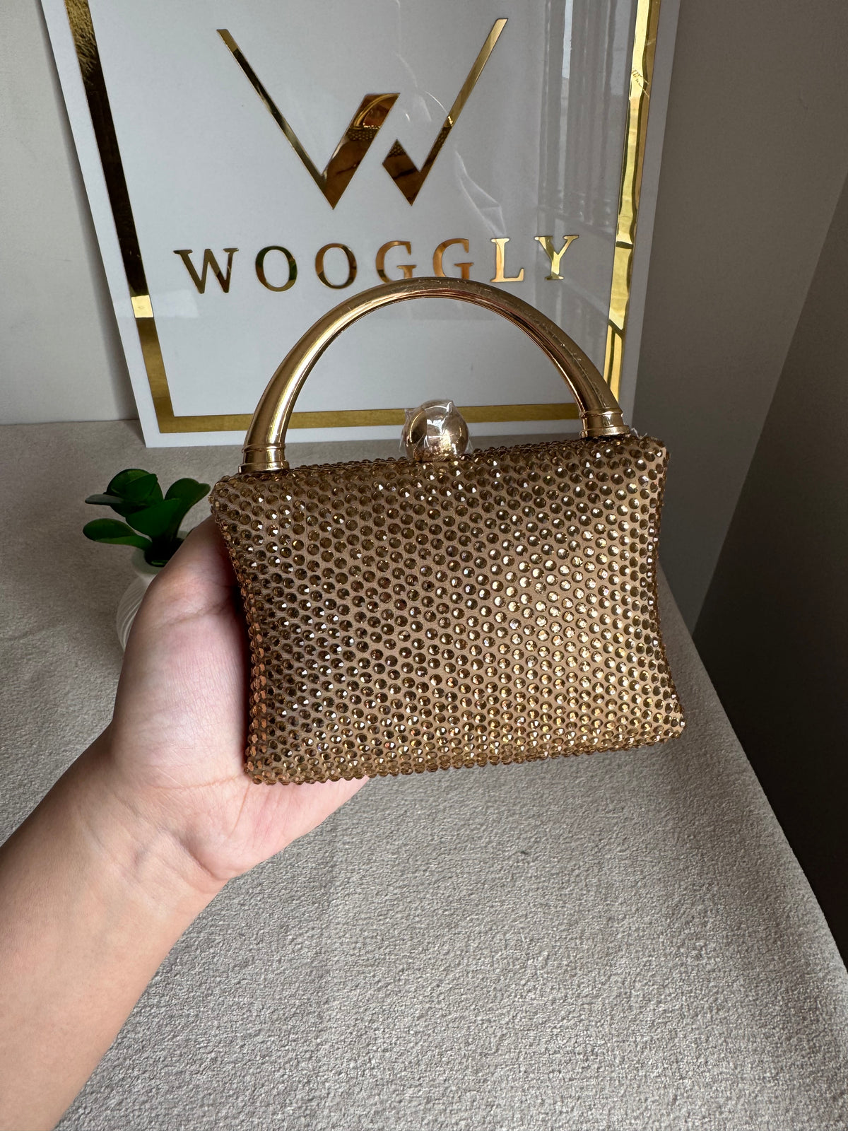 VÉRA Clutch Champagne