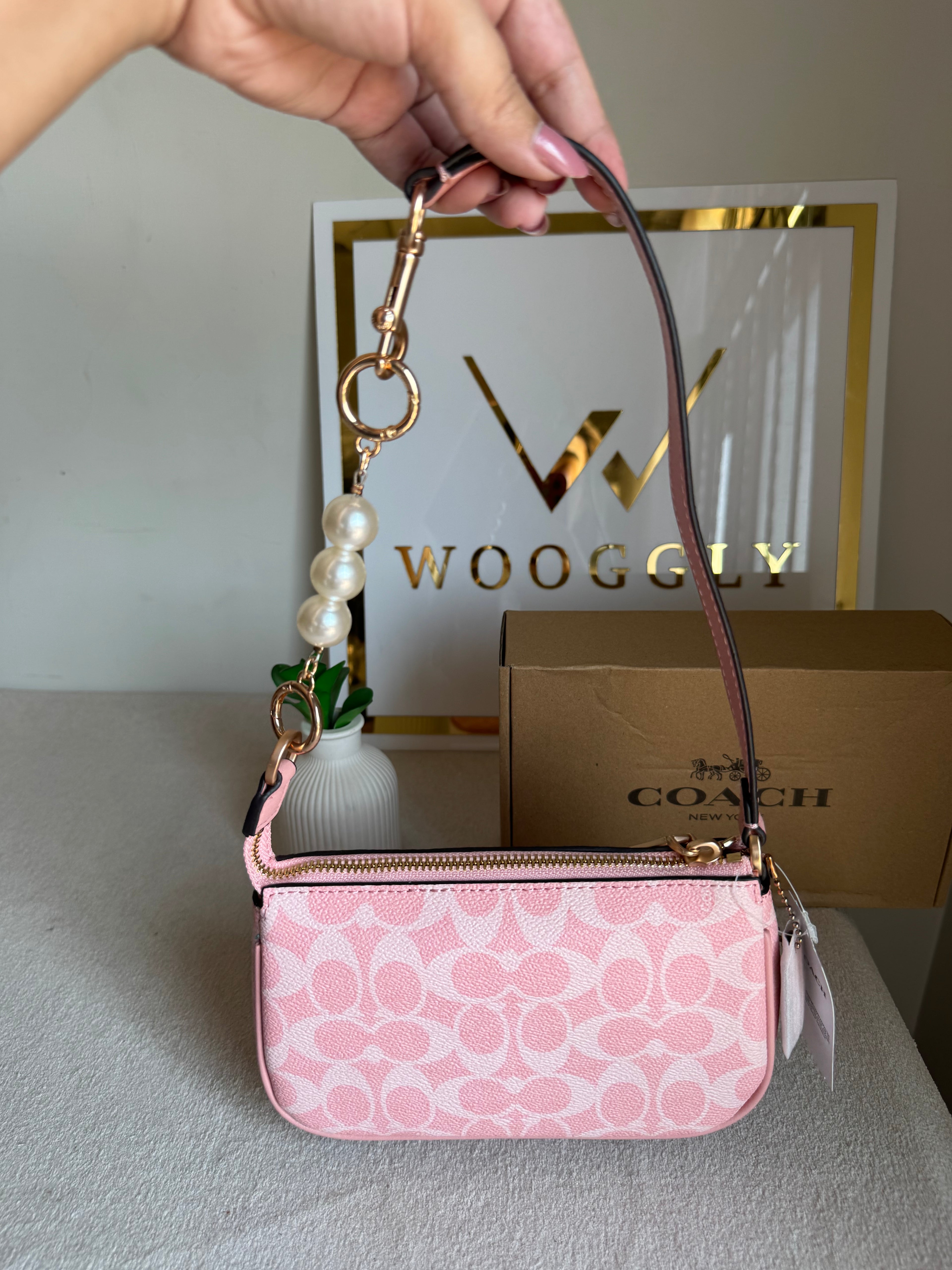 COACH Nolita 19 PINK - BOX PACKING