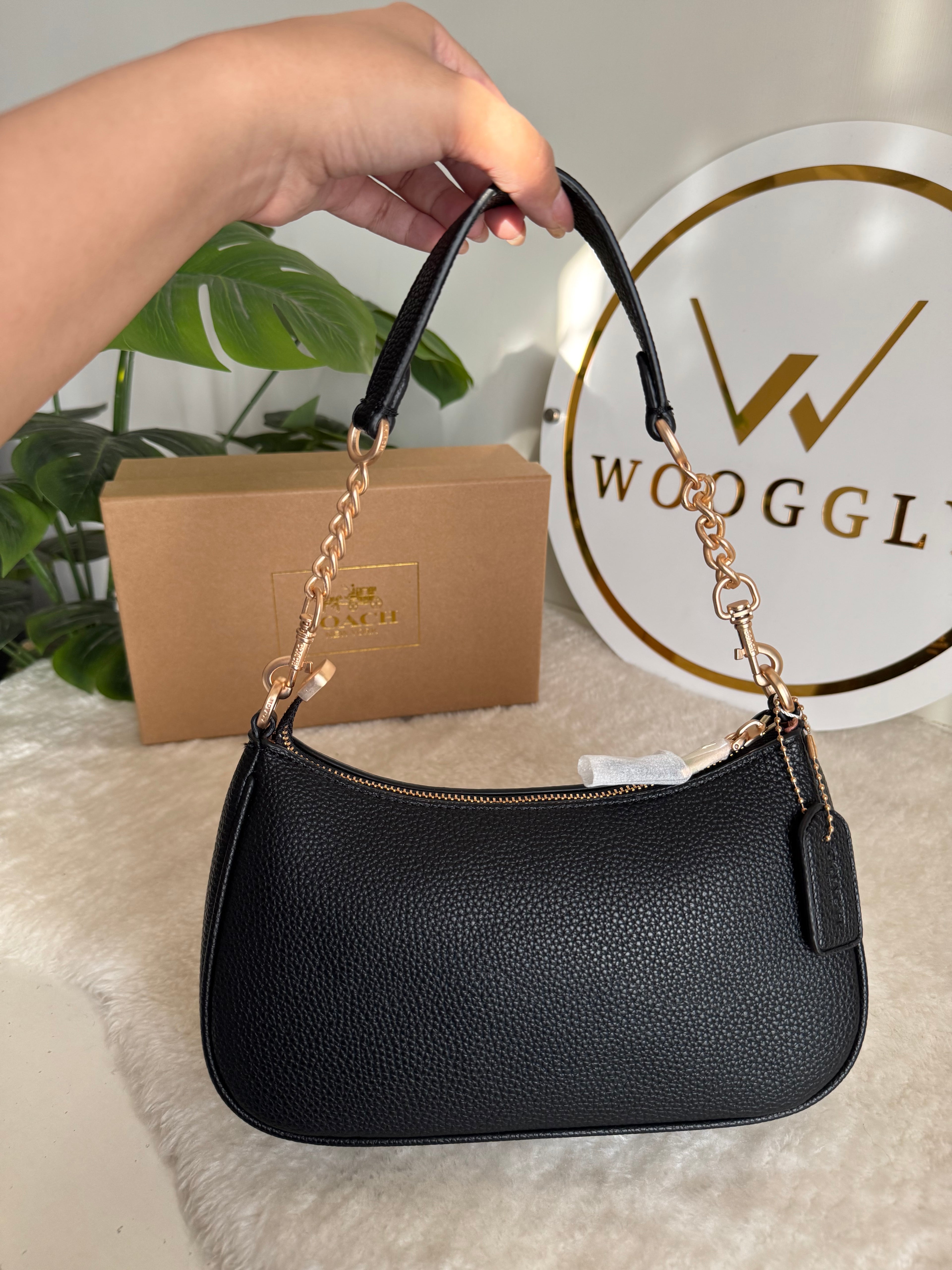 COACH TERI PREMIUM Black - BOX PACKING