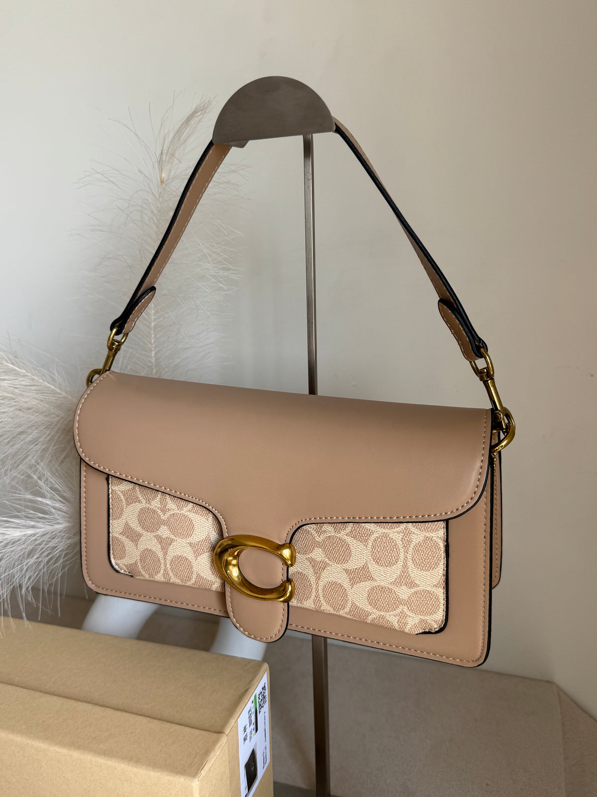 COACH TABBY 26 Khaaki Decent Quality-BOX PACKING