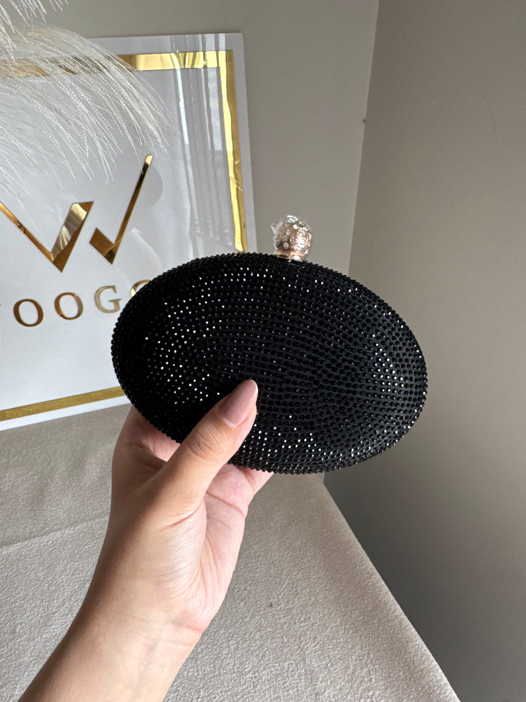 Lyla Clutch - Black