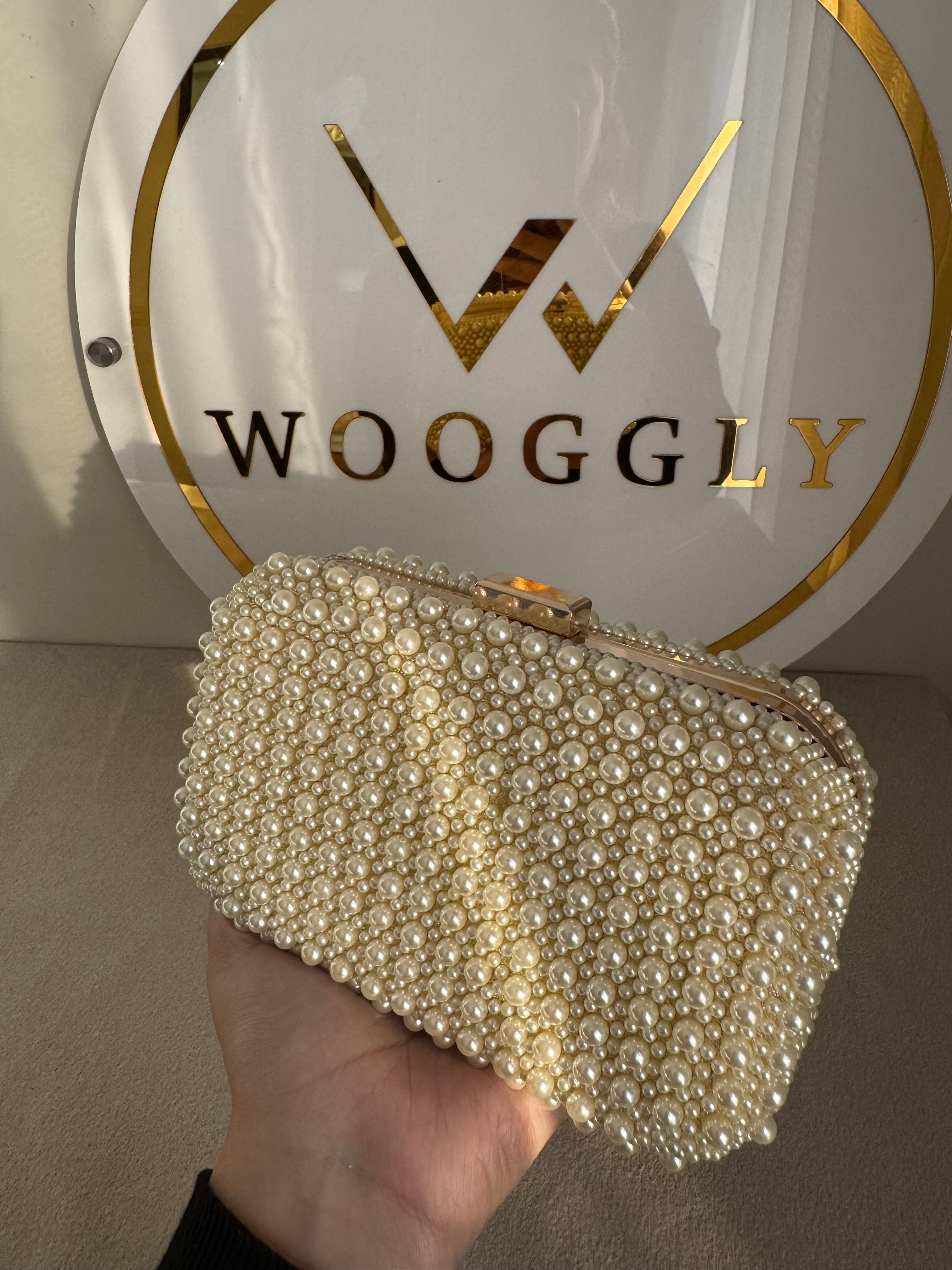 Stunning Pearl Clutch