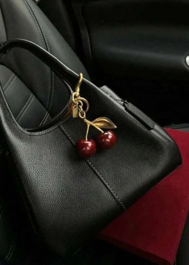 Trendy Cherry Bag Charm
