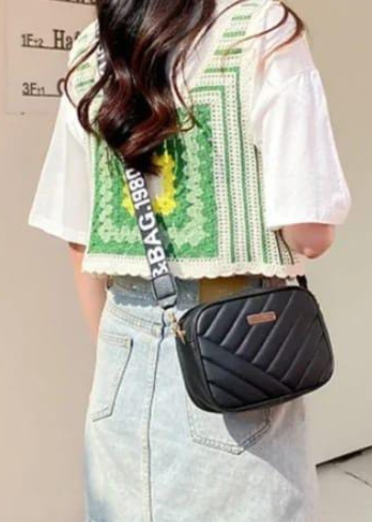 Clara Black Crossbody