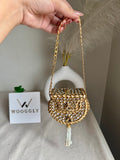 Viral Turkish Clutch - Champagne