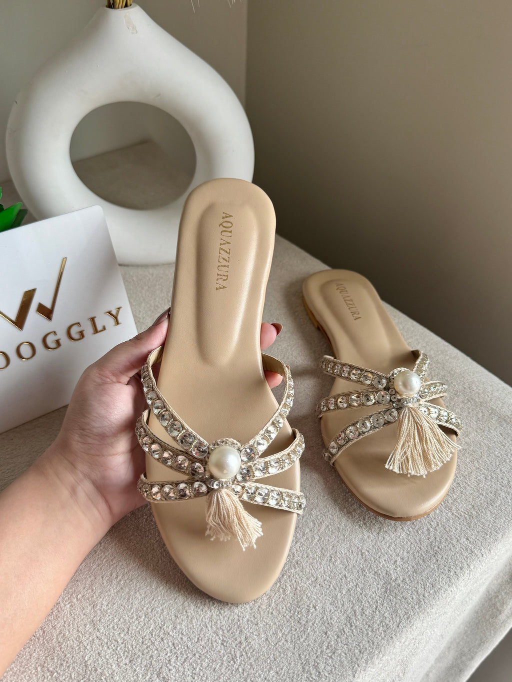 Angel Slides - Beige