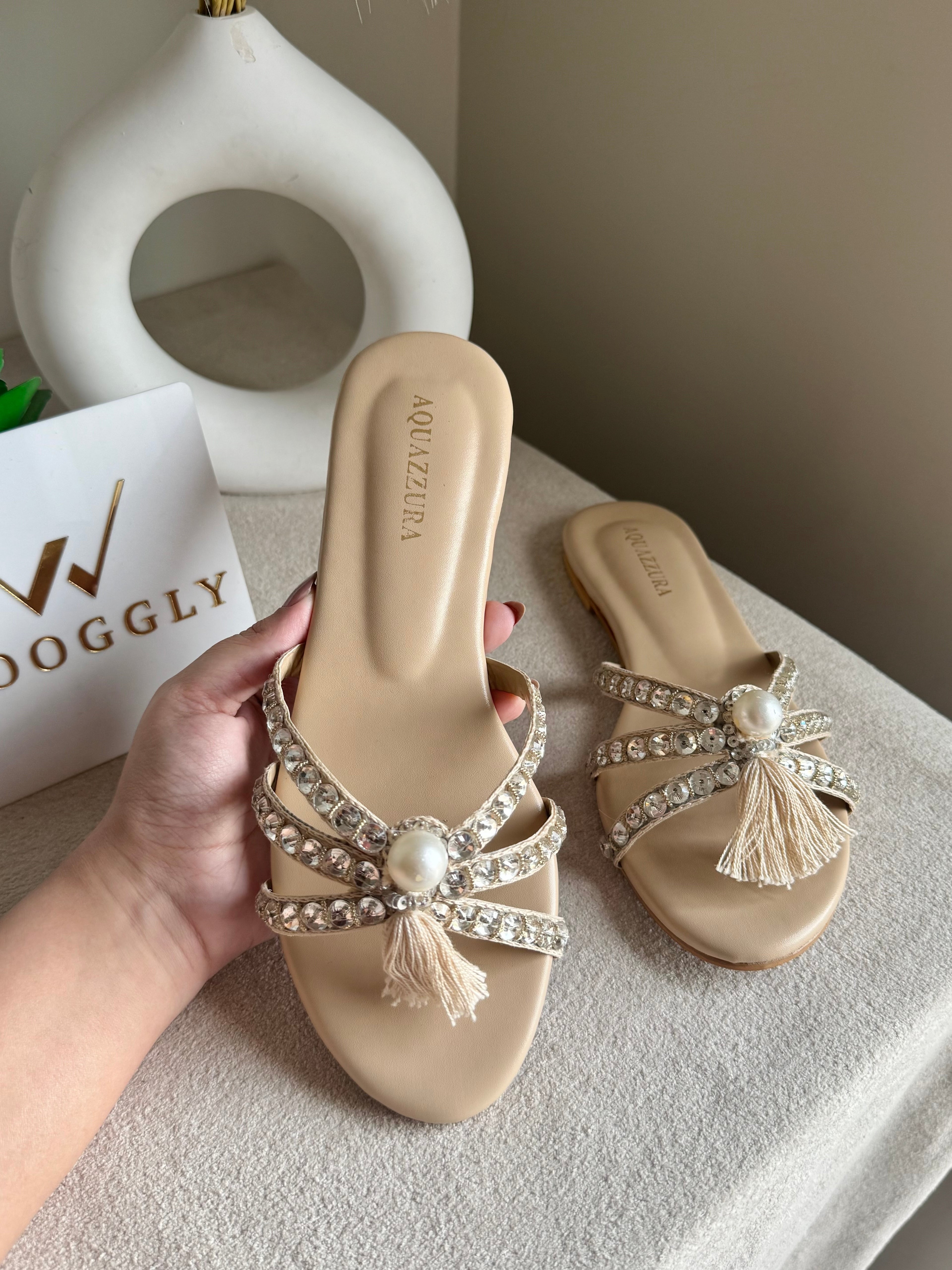 Angel Slides - Beige