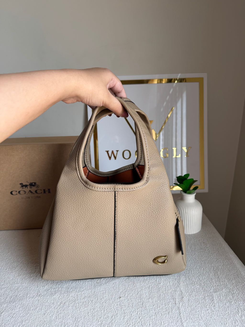COACH Lana Beige - BOX PACKING