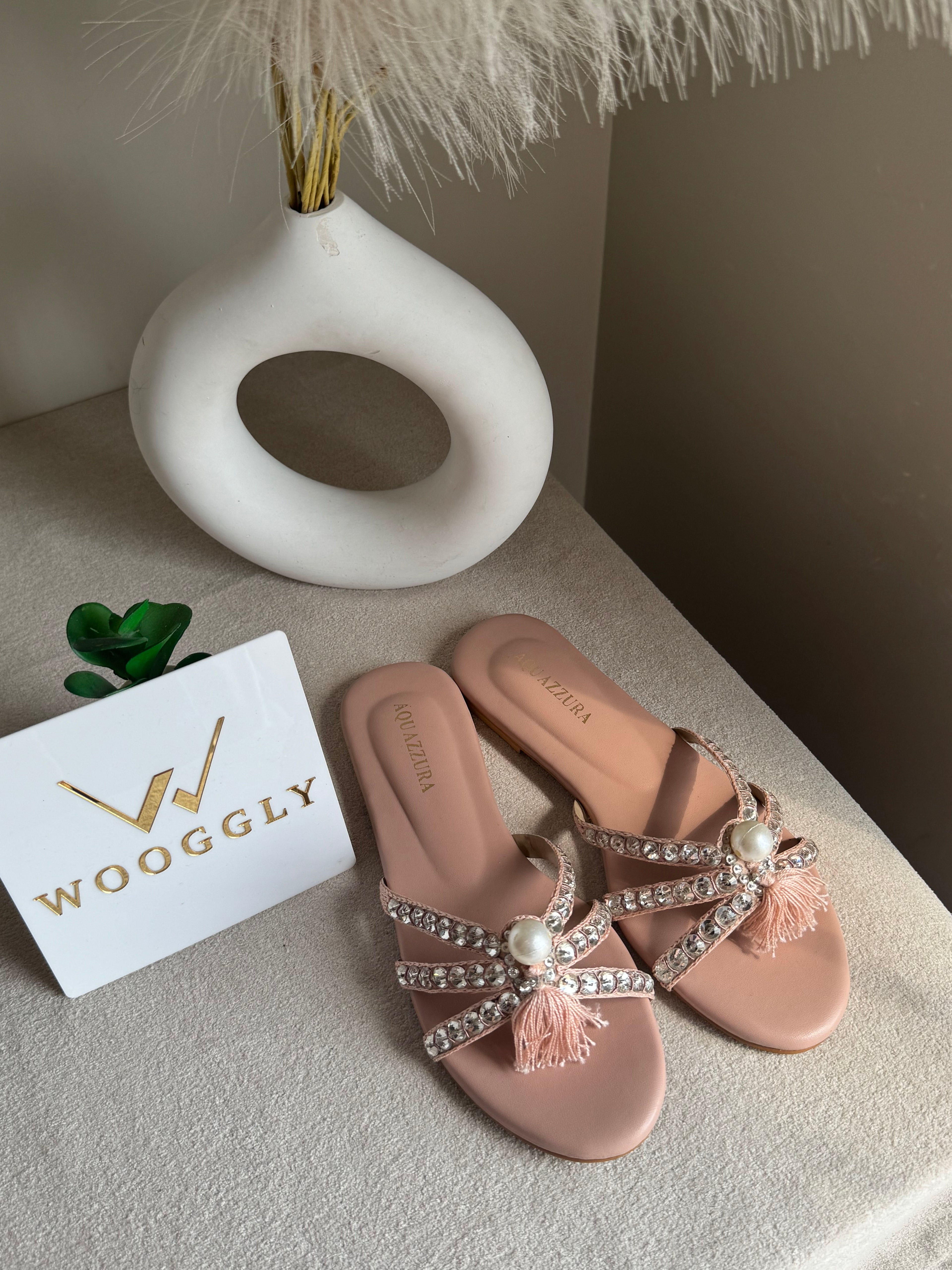 Angel Slides - Tea Pink