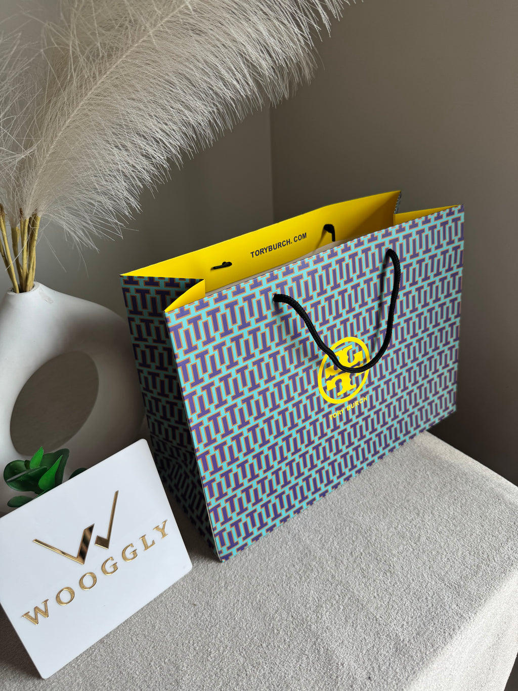 Gift Bag - Tory Burch - Medium (ONLY FOR PICK UP OR INDRIVE CUSTOMERS IN LAHORE)