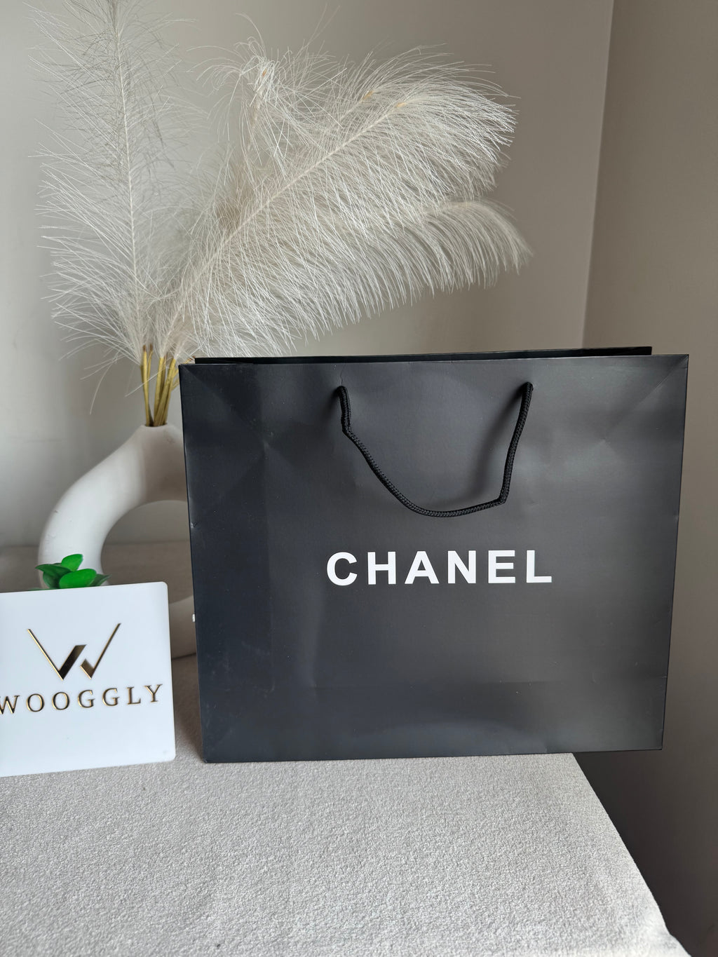 Gift Bag - Chanel - Medium (ONLY FOR PICK UP OR INDRIVE CUSTOMERS IN LAHORE)