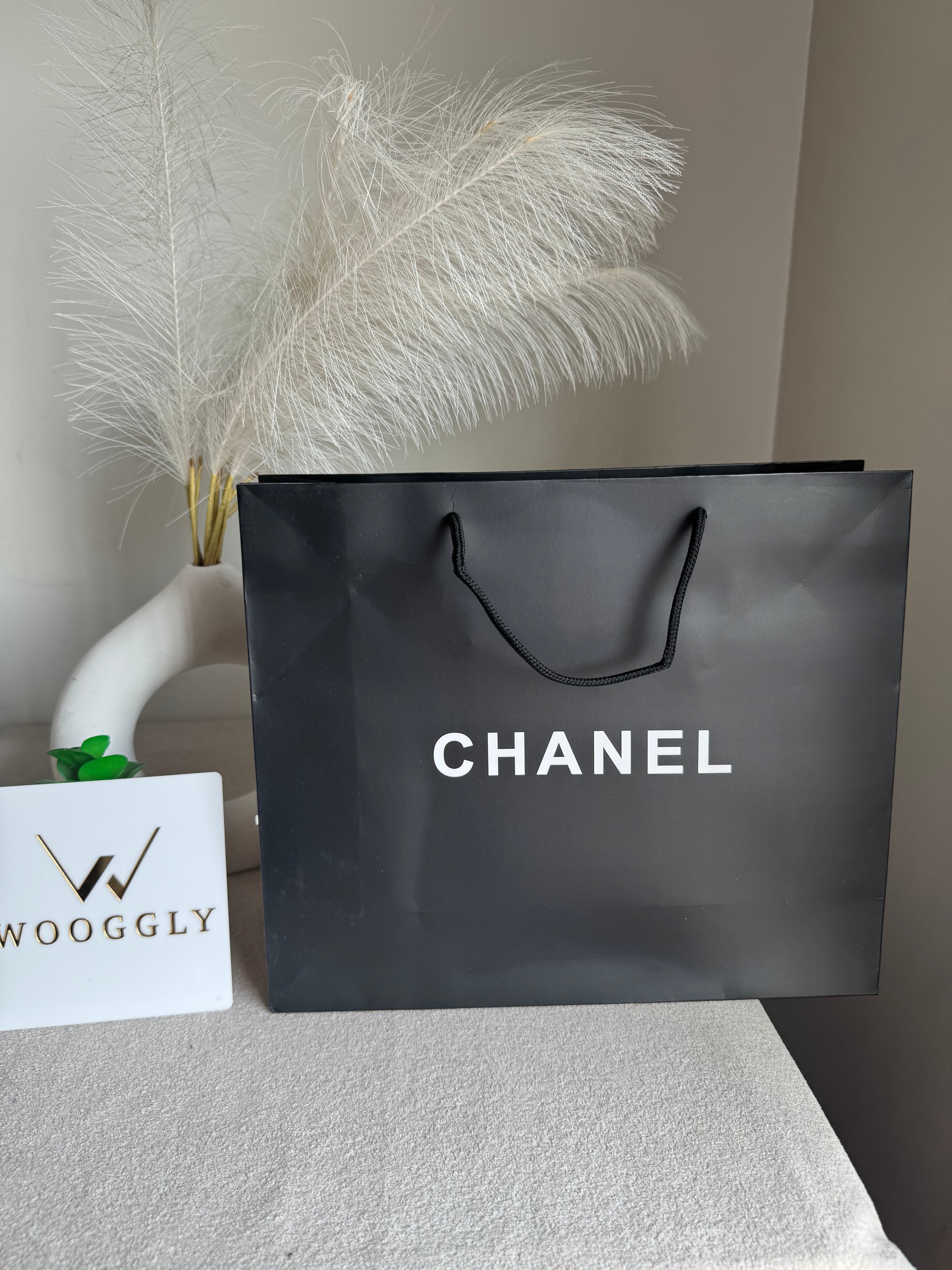 Gift Bag - Chanel - Medium (ONLY FOR PICK UP OR INDRIVE CUSTOMERS IN LAHORE)