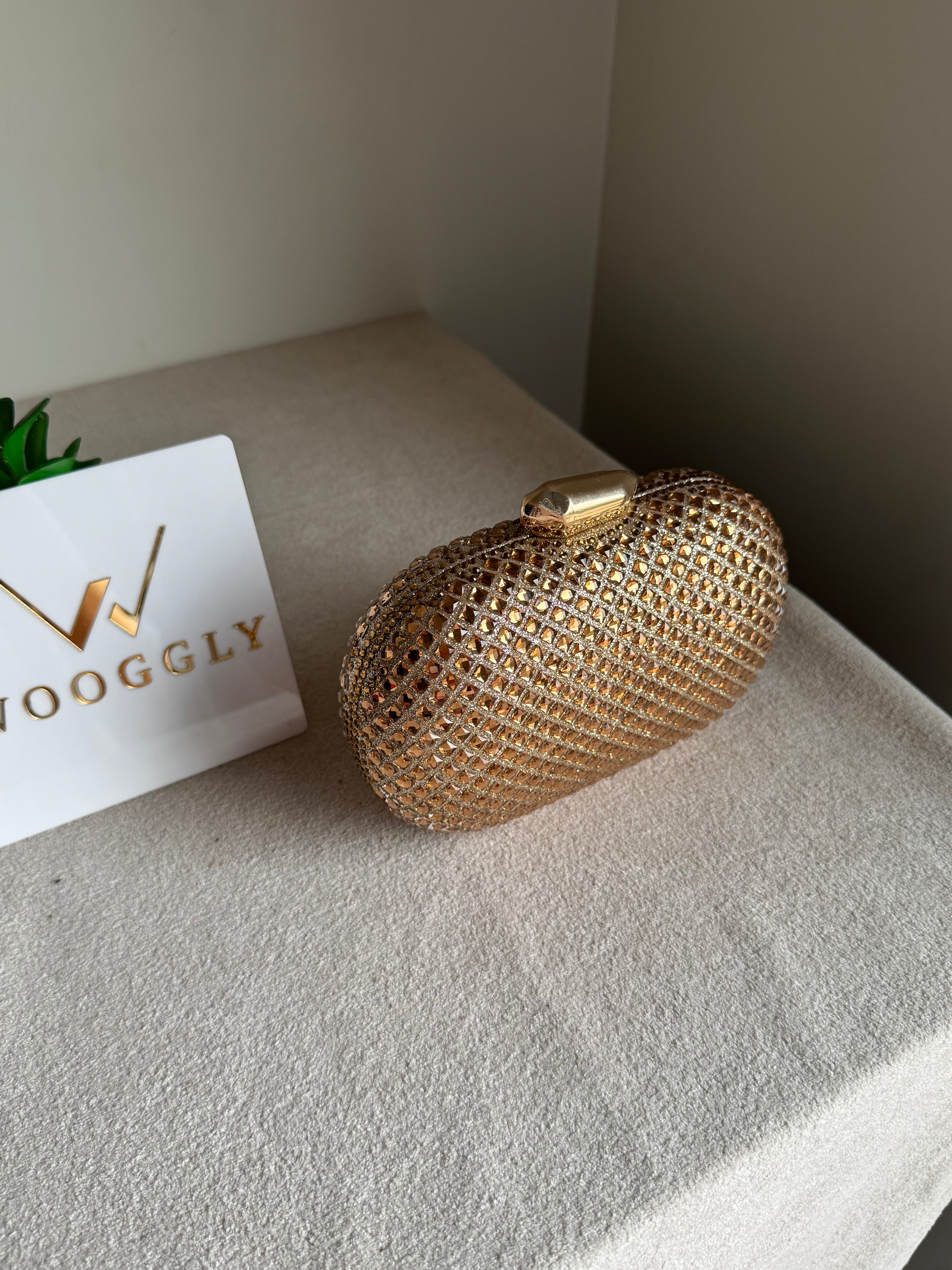 Belle Clutch Champagne