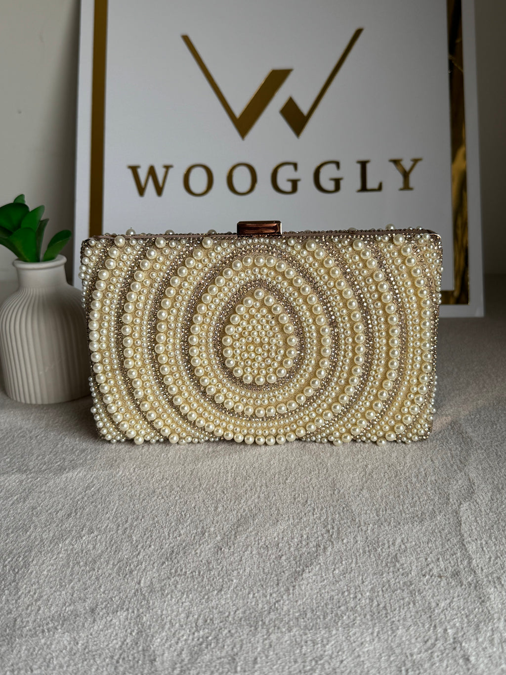 Forever Pearl Clutch