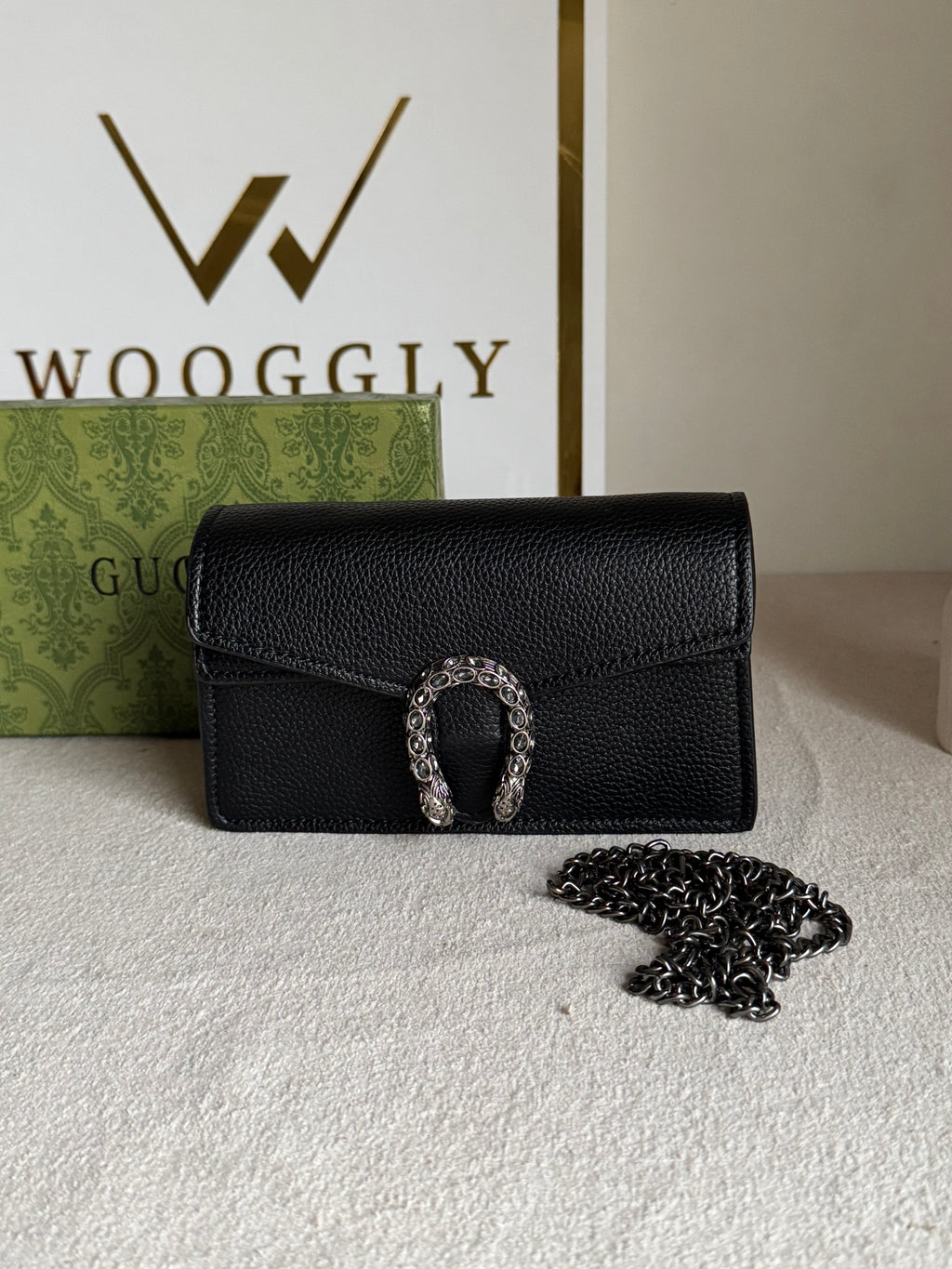 Viral Mini Gucci Bag Black - Box Packing