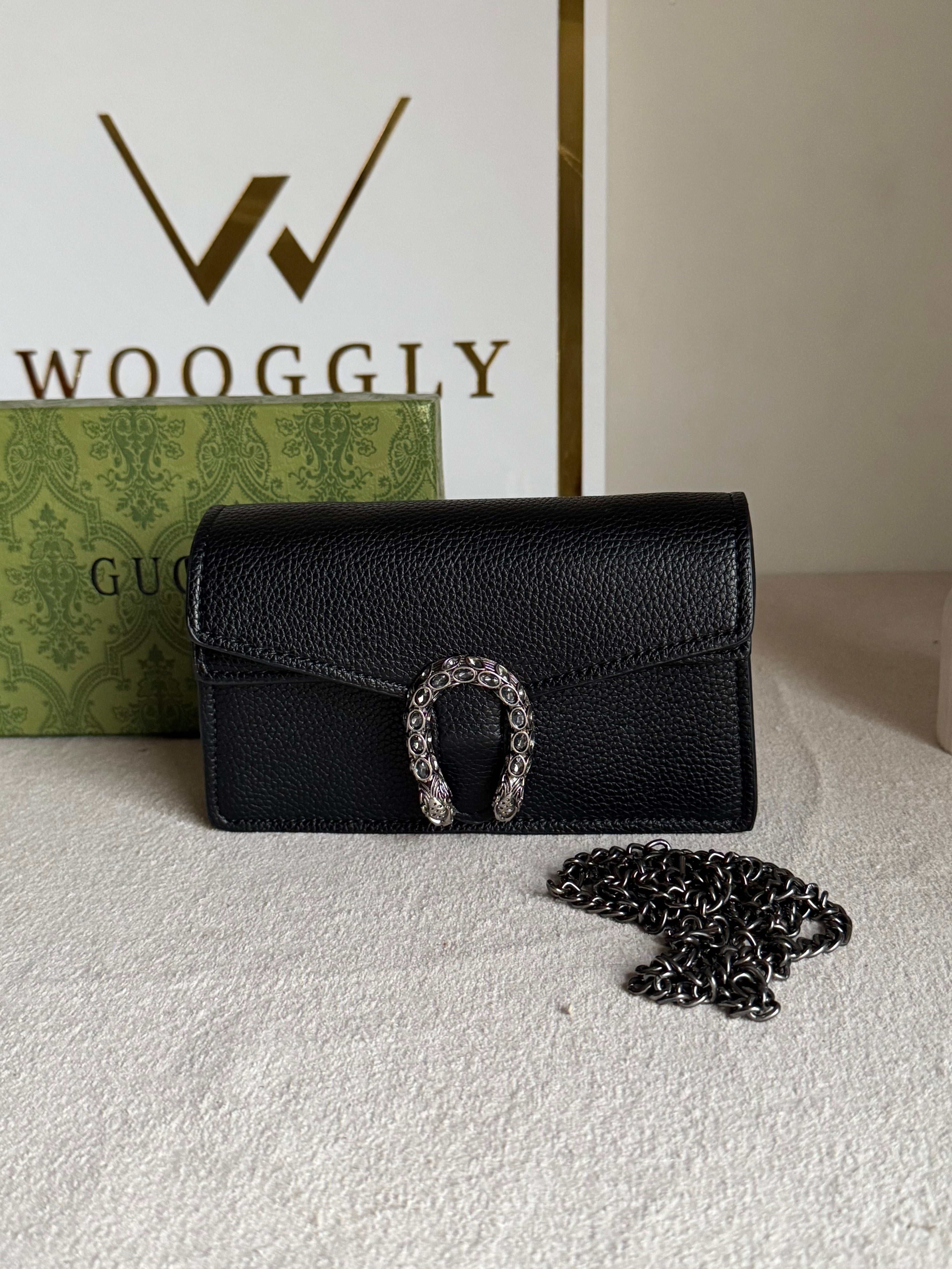 Viral Mini Gucci Bag Black - Box Packing