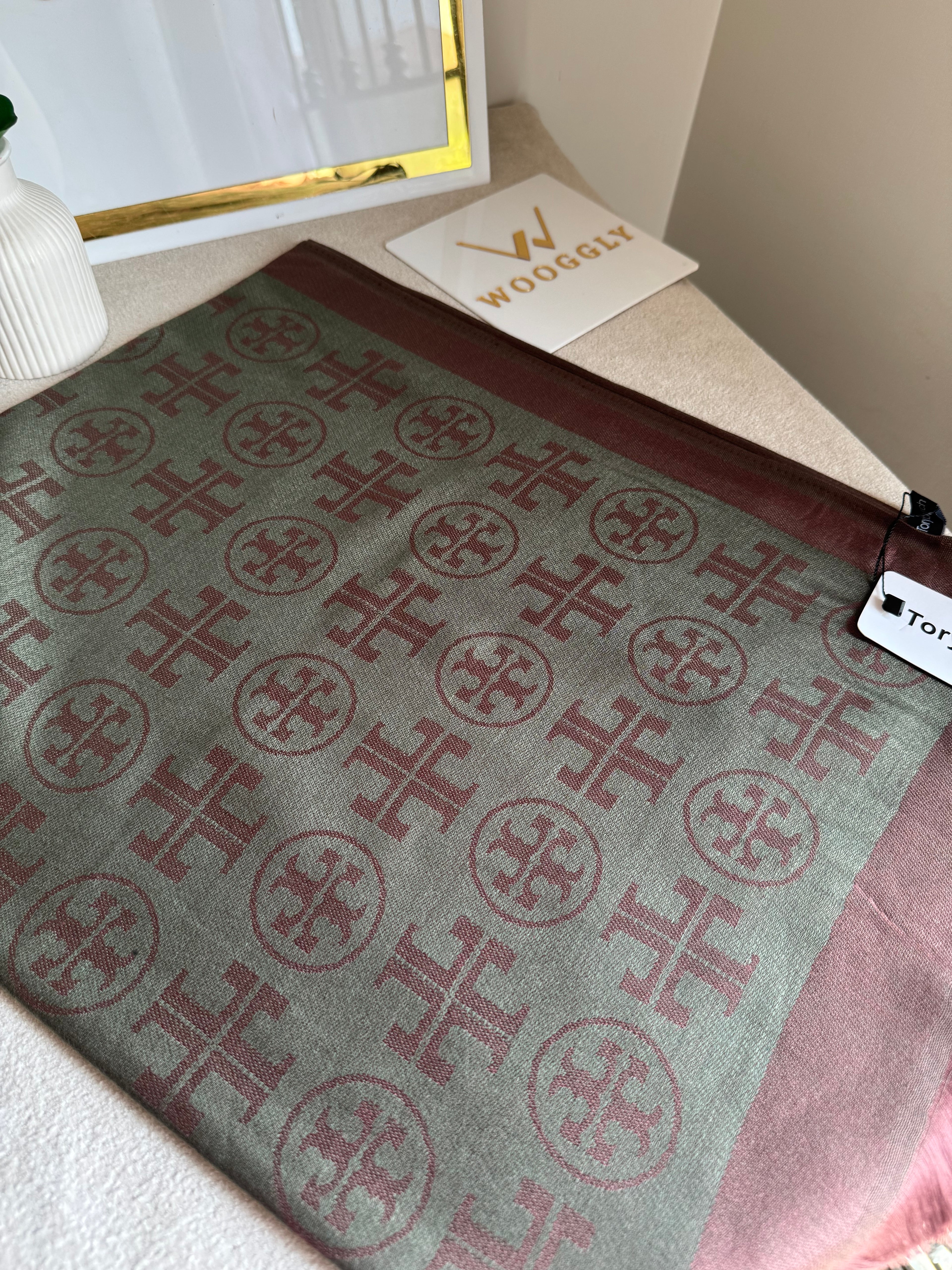 Tory Burch Stoller Greenish Brown