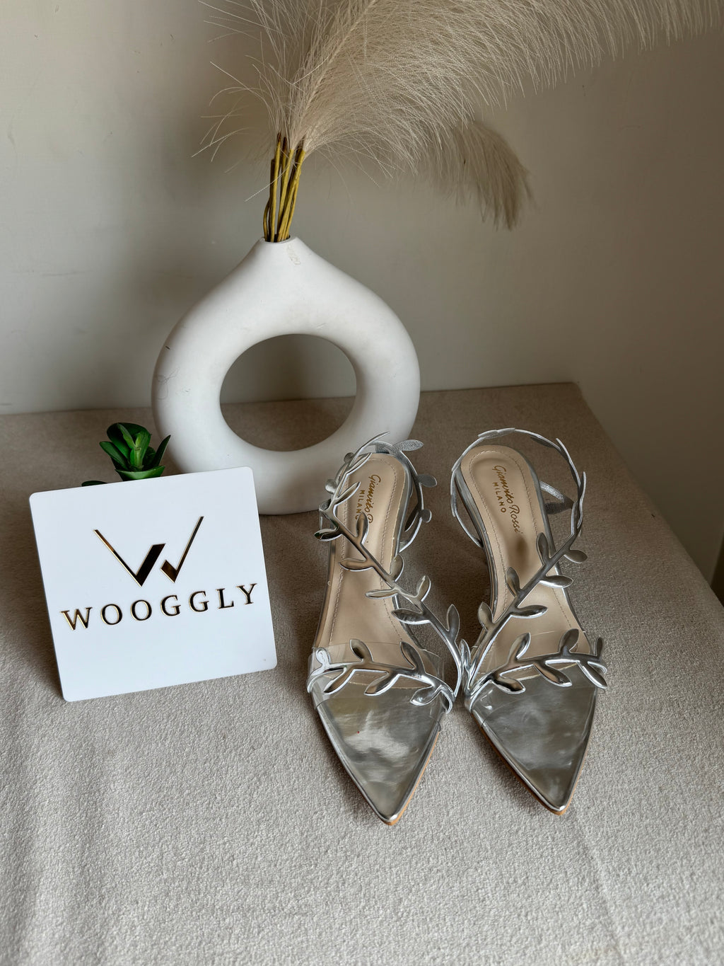 Gianvitto Rossi Heels Silver