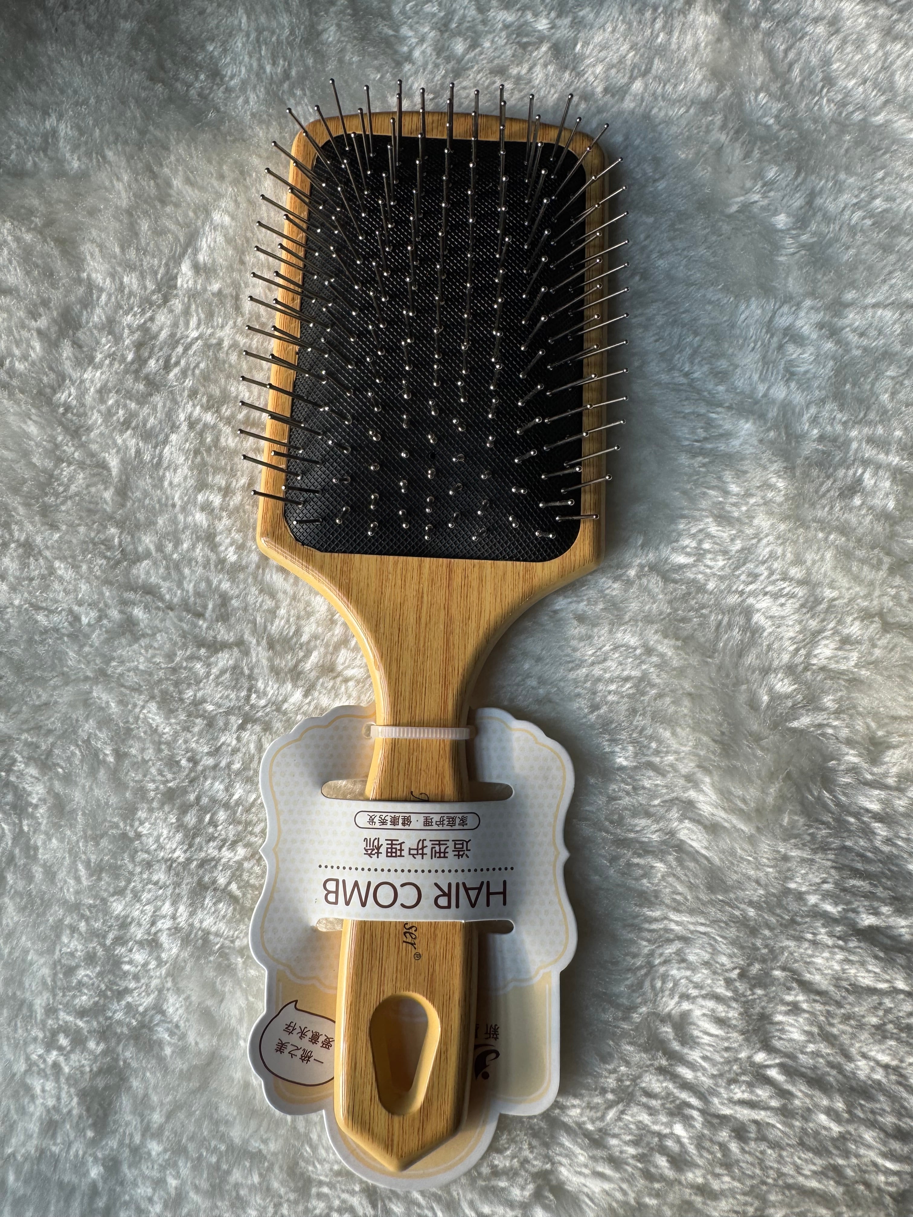 Wooden Hair Growth Brush - Special Bristles