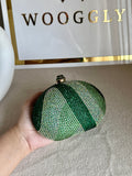 High Quality Luxe Statement Clutch - Green