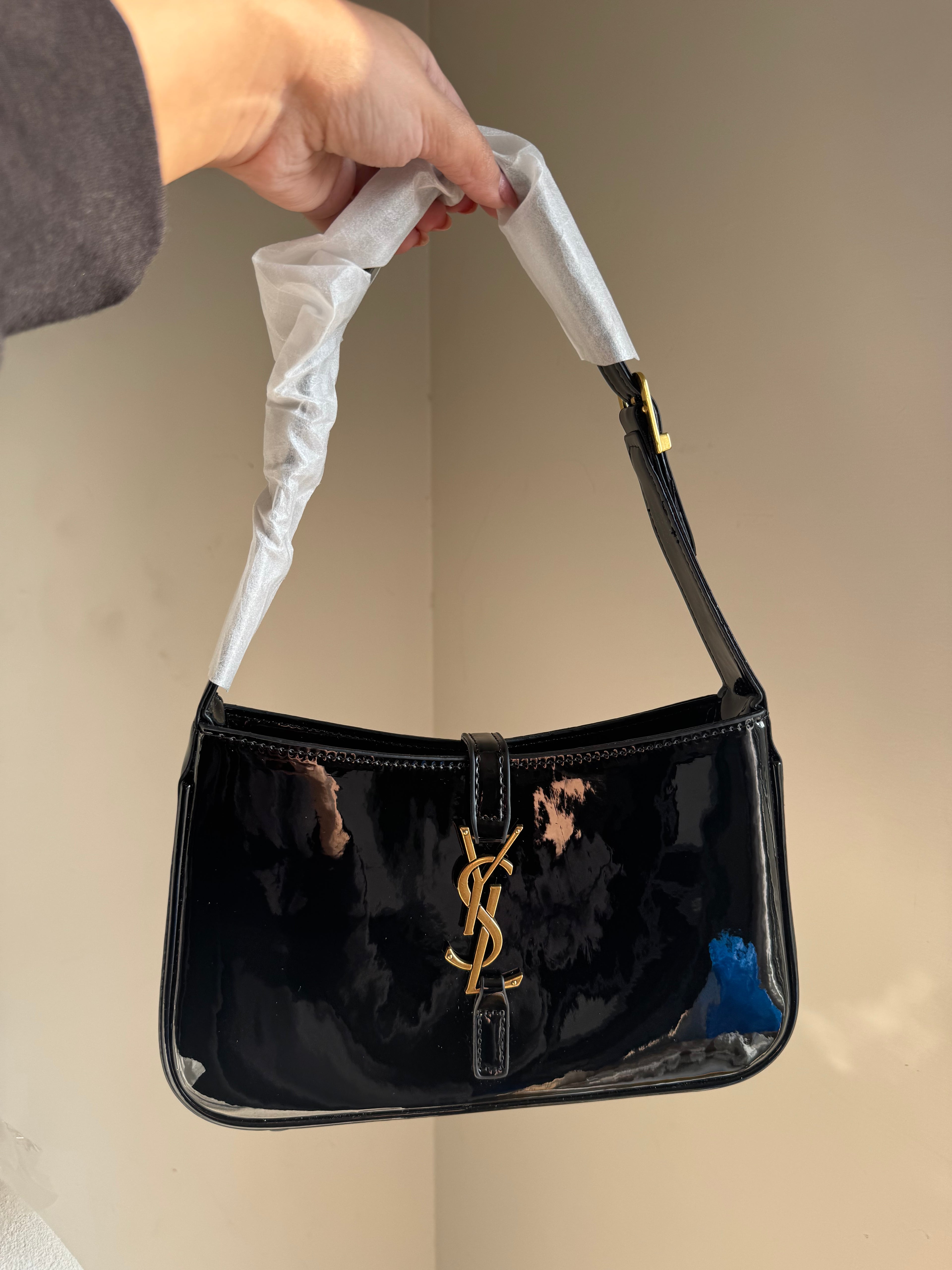 VIRAL YSL Shoulder Bag (Black) - Box Packing