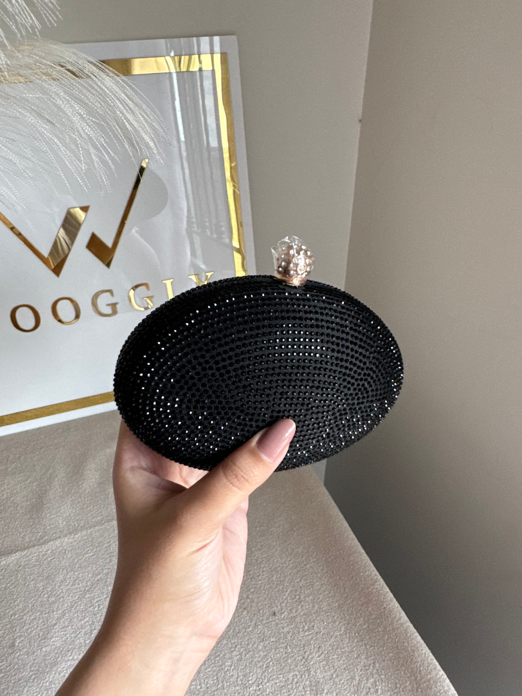 Lyla Clutch - Black