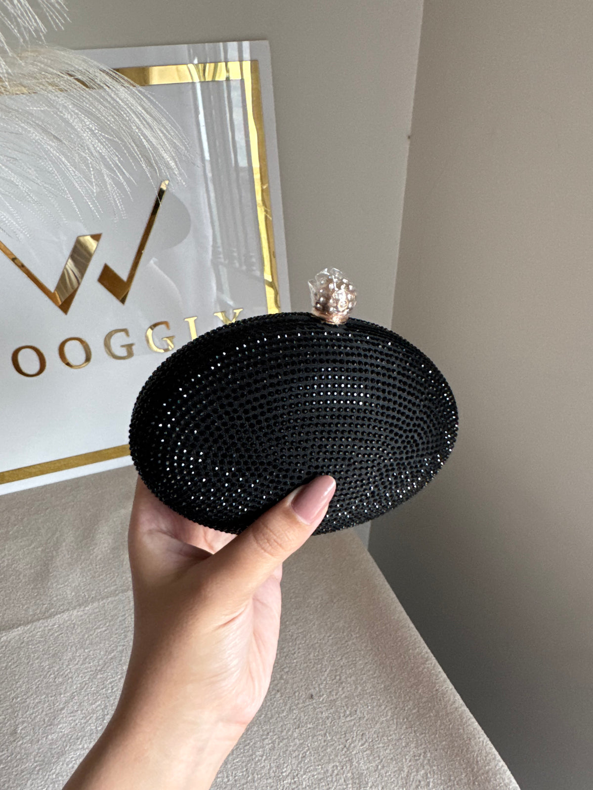 Lyla Clutch - Black