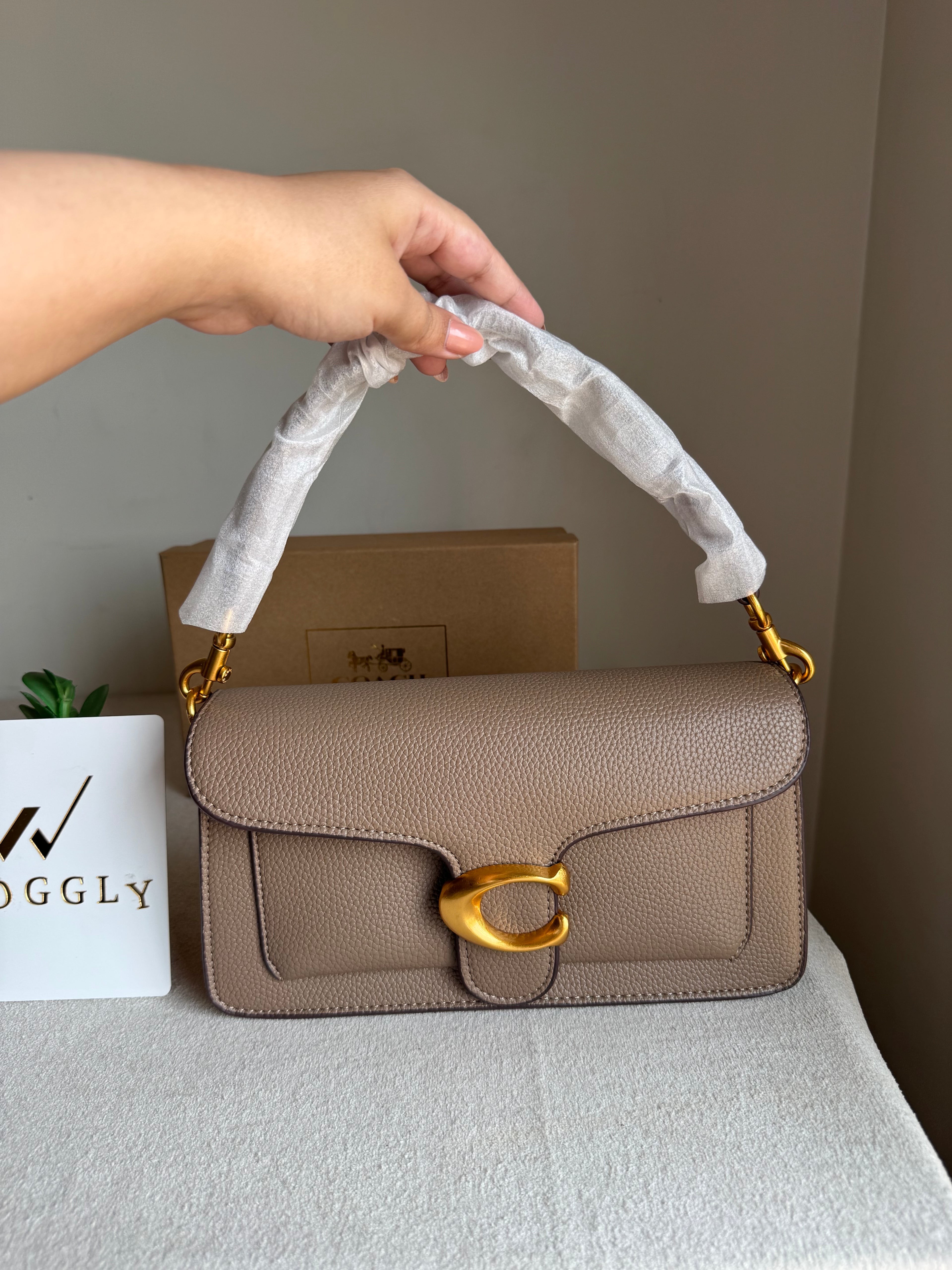 COACH TABBY Walnut Good Quality -  BOX PACKING