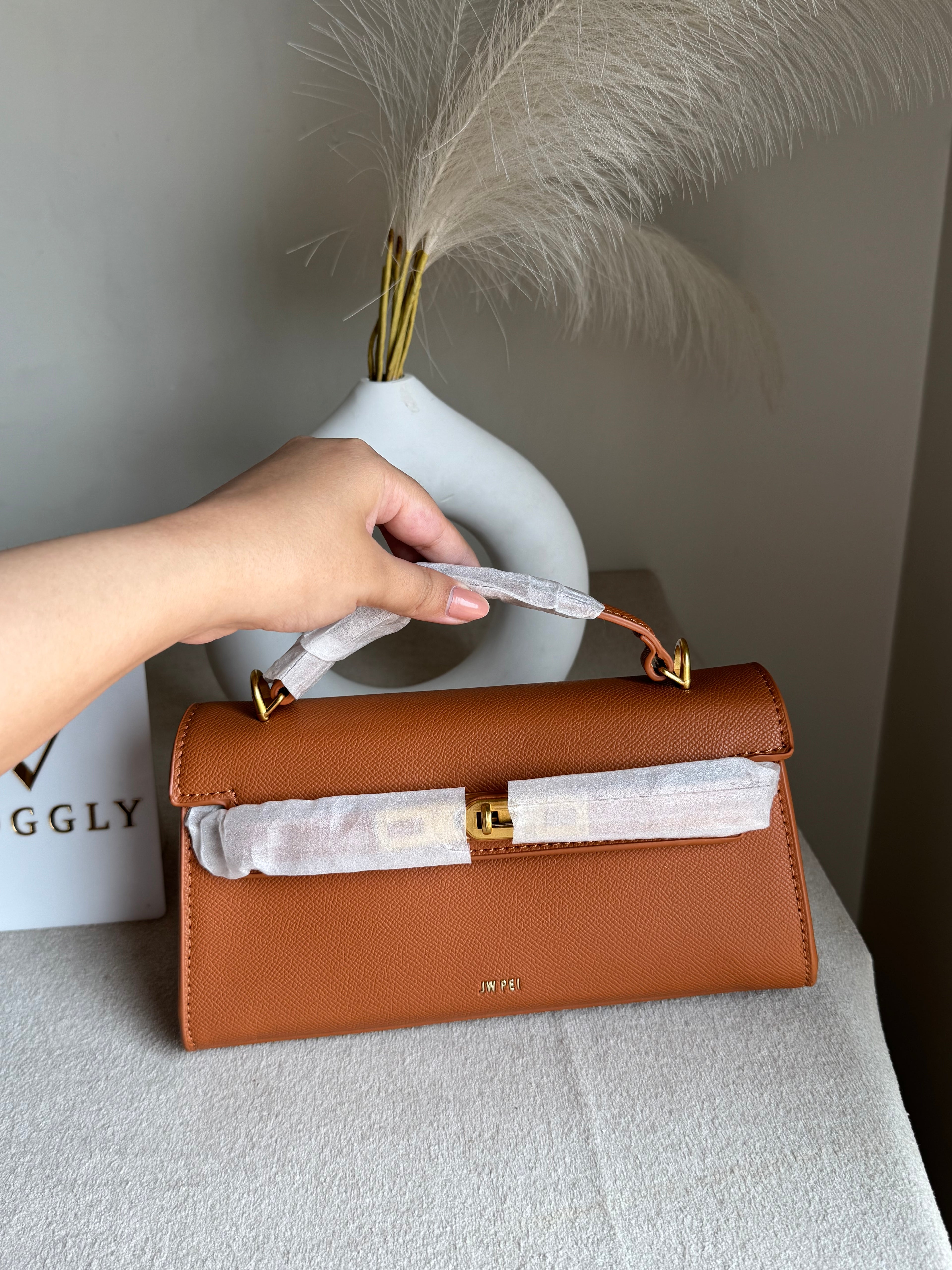 JW PEI Noor Top Handle Bag - Brown