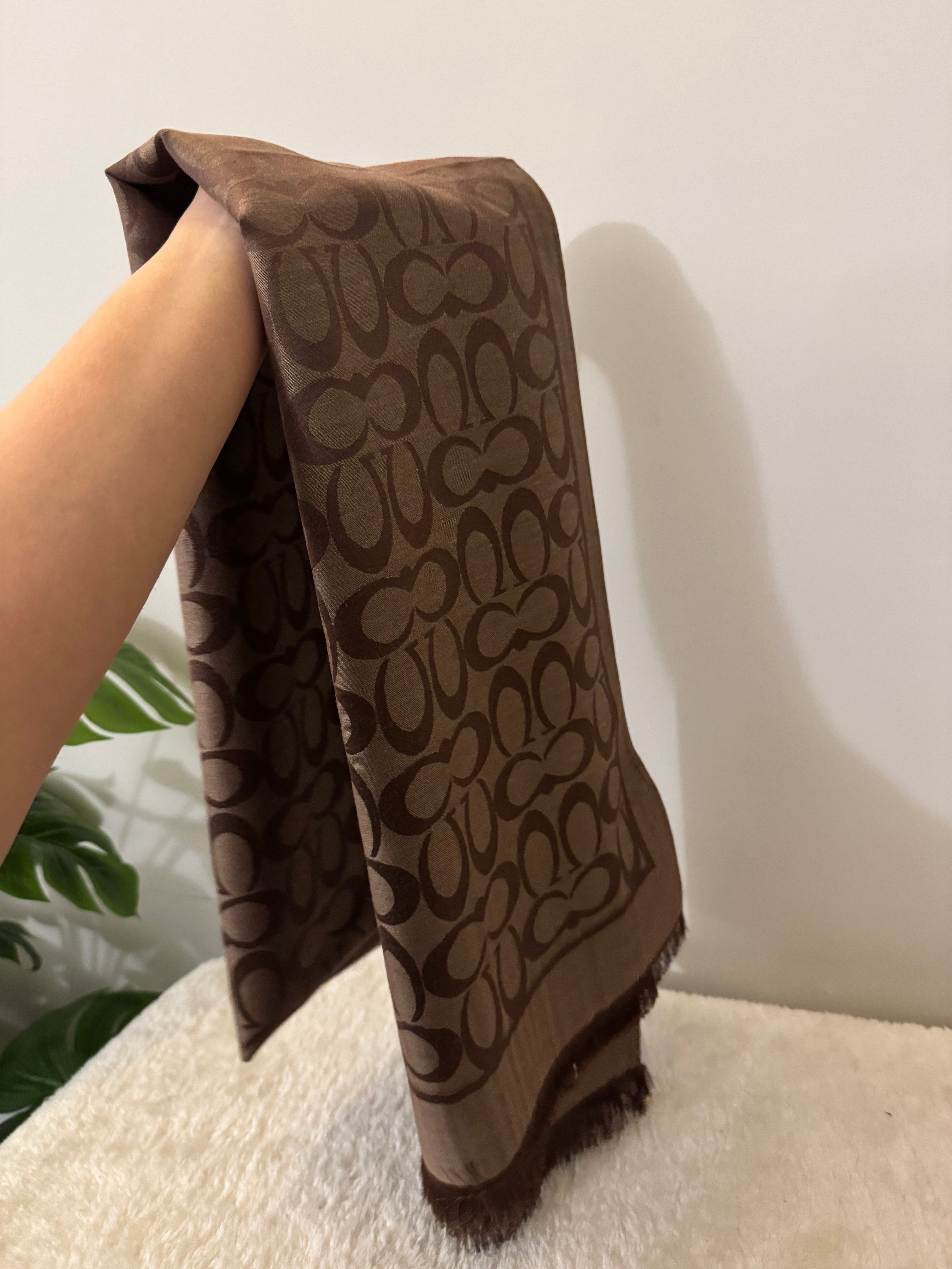 ALL SEASON Coach Branded Stoller - Chocolate Brown