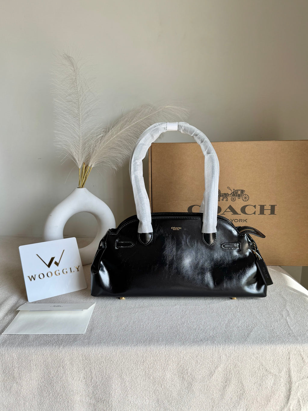 COACH Empire Bag EXTREMELY PREMIUM (Black) - BOX PACKING