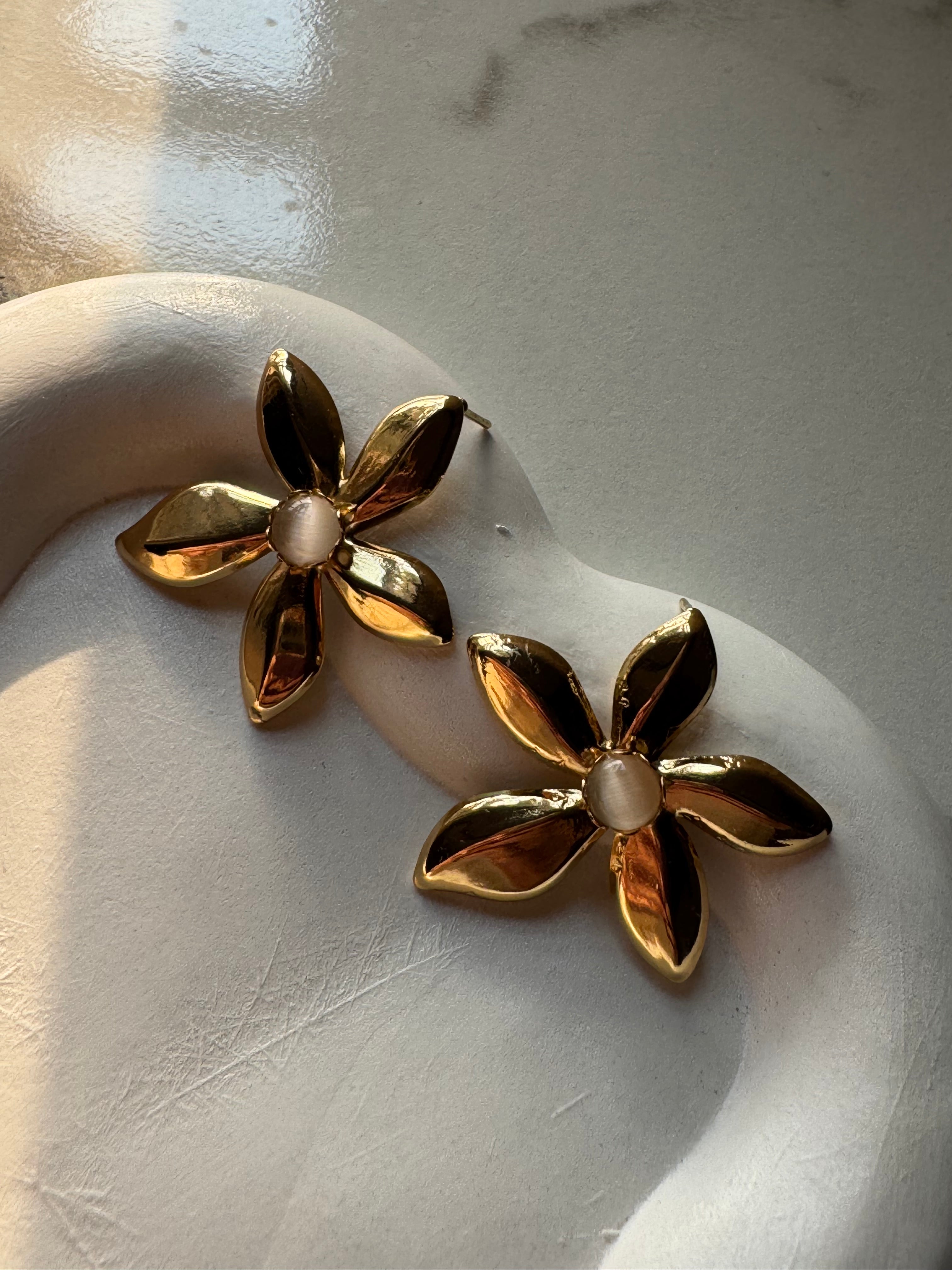 Floral Blaze - 18K Gold Plated