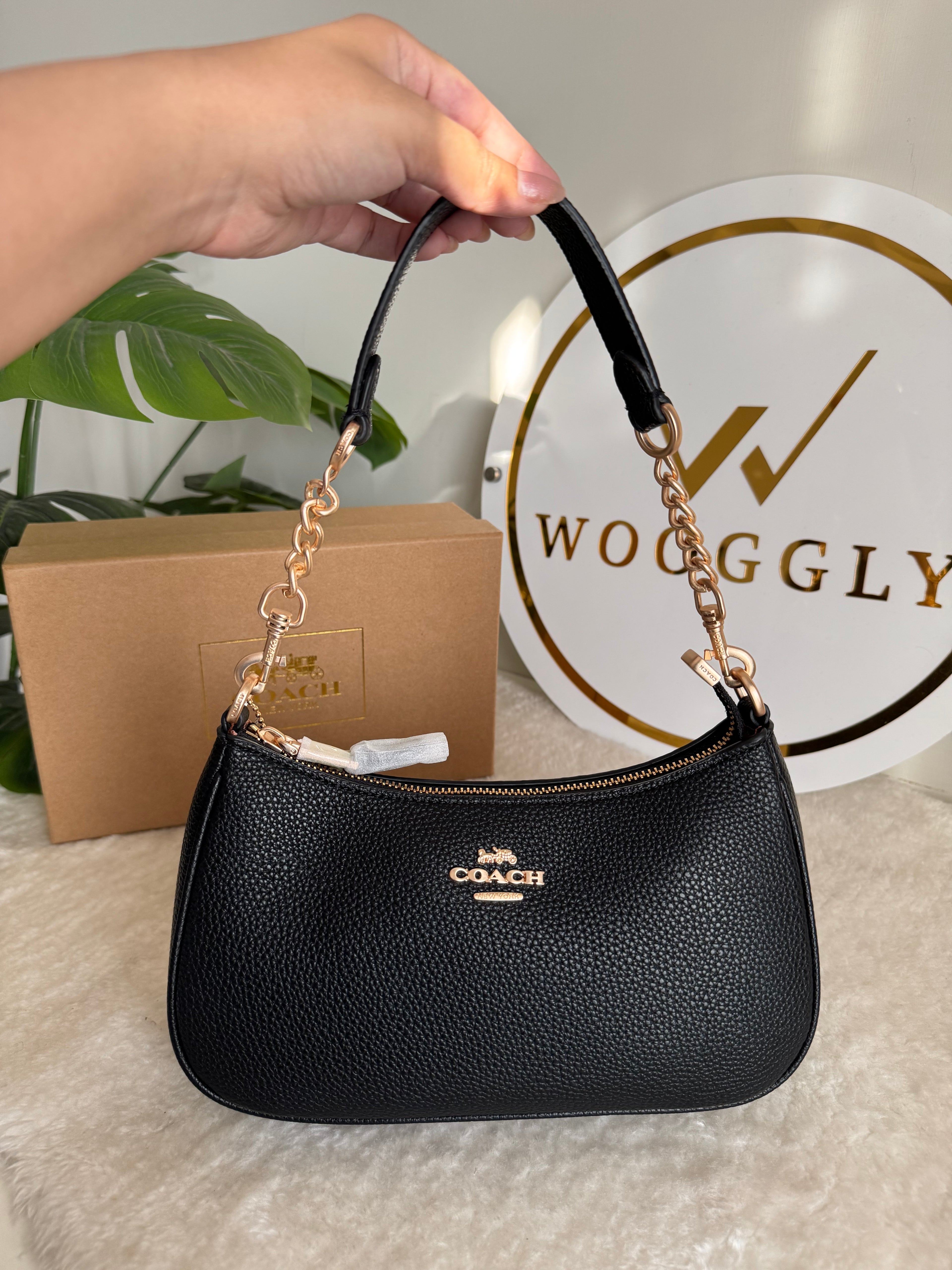 COACH TERI PREMIUM Black - BOX PACKING