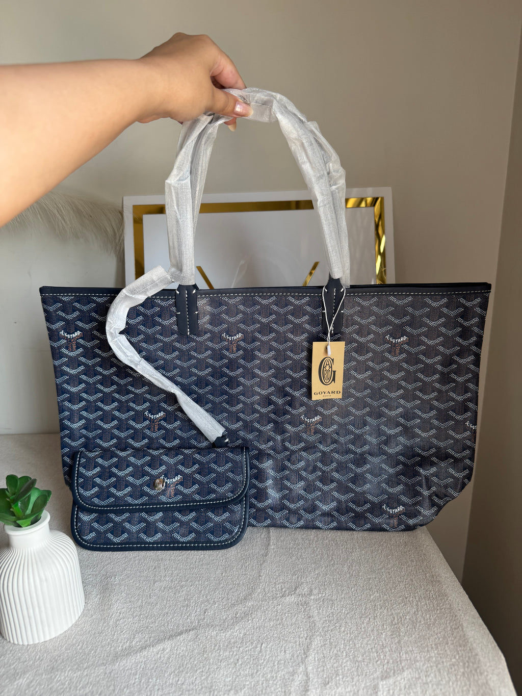 Go Yard Tote Bag - Large Blue