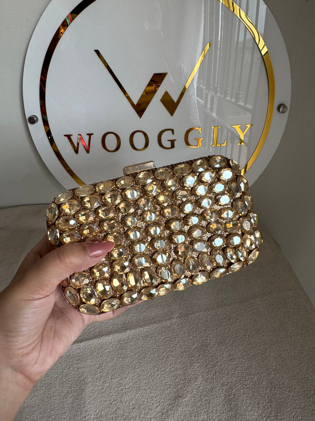 Dreamy Clutch - Champagne